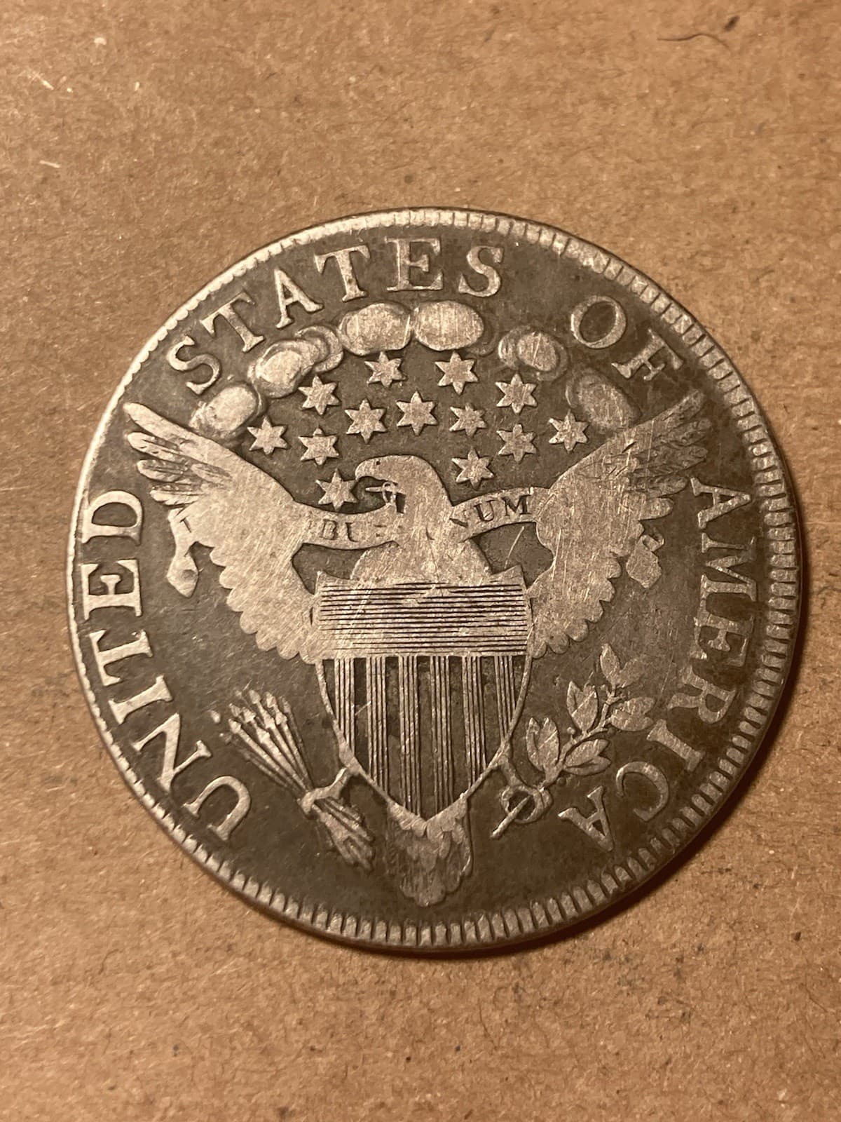 1806 Draped Bust Half Dollar - Pointed 6 Stem - As Shown! (#1759) 2