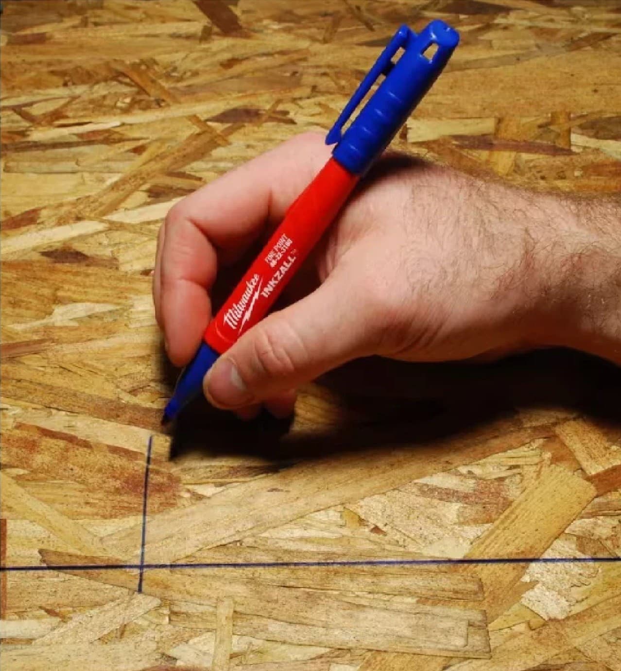 INKZALL Multi-Colored Fine Point Jobsite Permanent Markers (4-Pack) 2