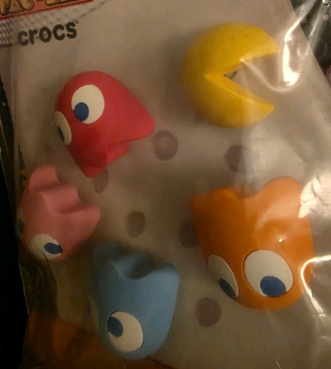 Uniquely You Crocs Jibbitz Charms Pac-Man 5 Pack 4