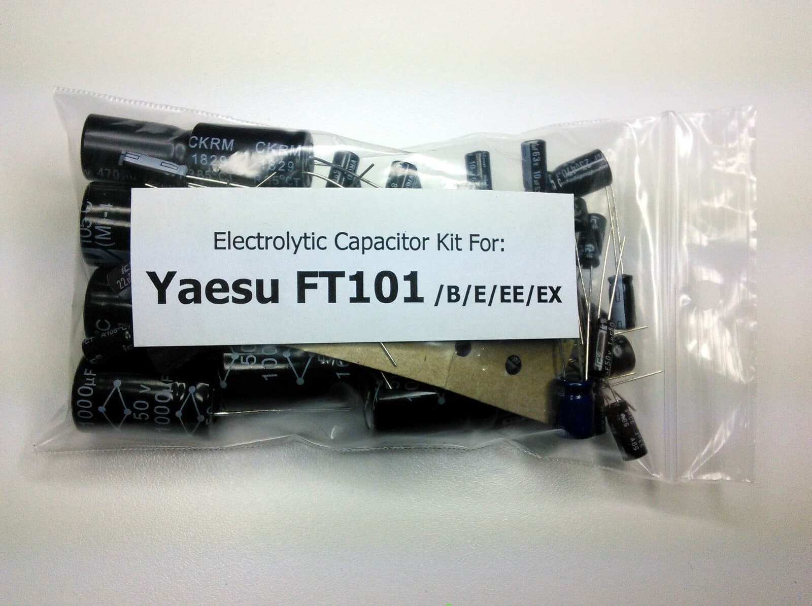 Yaesu FT-101 /B/E/EE/EX electrolytic capacitor kit 2