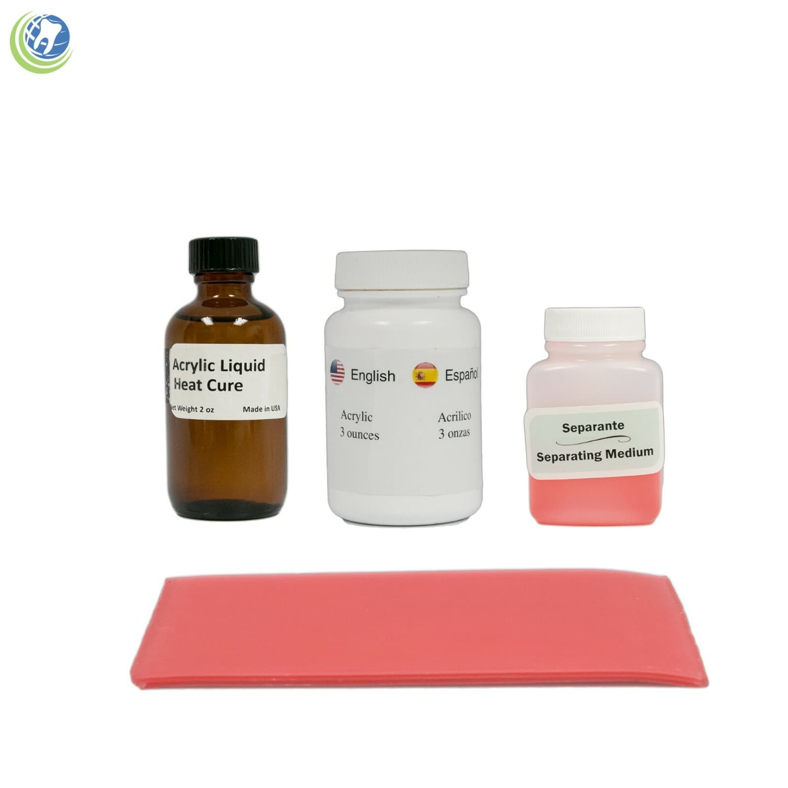 KIT COMPLETO DE REPARACIÓN DE PRÓTESIS PROFESIONAL CON 28 DIENTES PROTÉSICOS  3