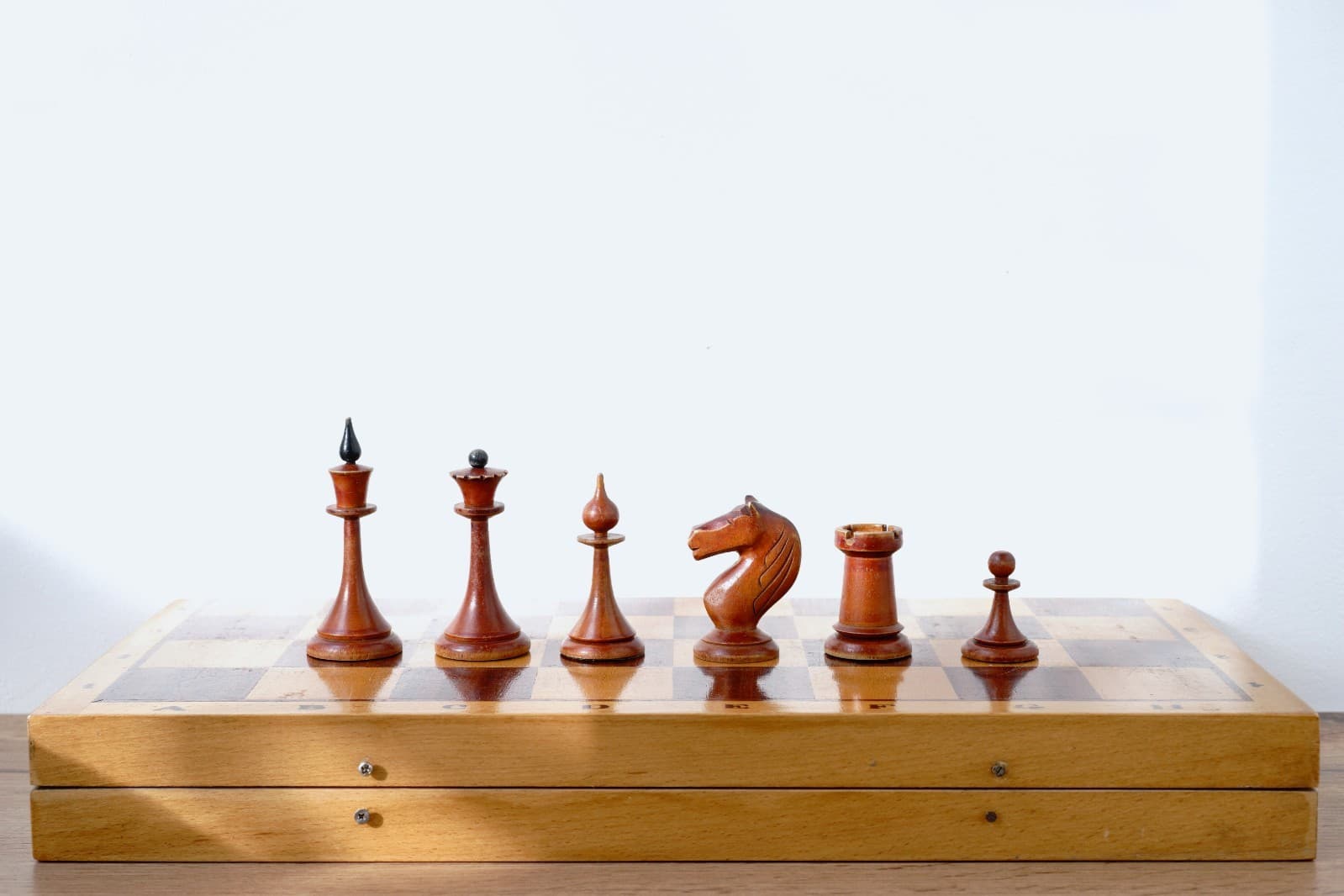 1950s made! Mordovian (aka "Latvian") "Star" Vintage Soviet Wooden Chess - USSR 2