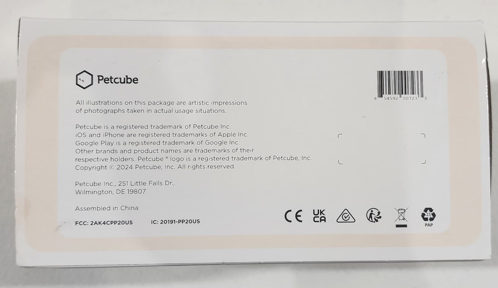 Petcube Play 2 Wi-Fi Pet Camera with Laser, 1080P HD Video, 2-Way Audio 2