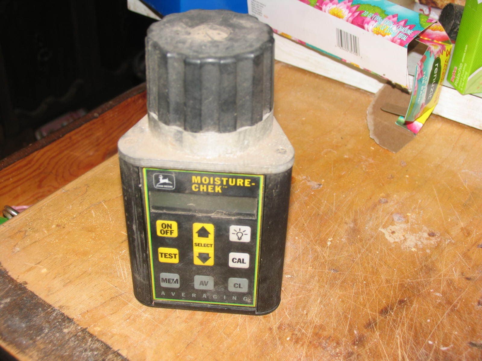 John Deere  Moisture Chek Grain  Tester Corn Beans Wheat 