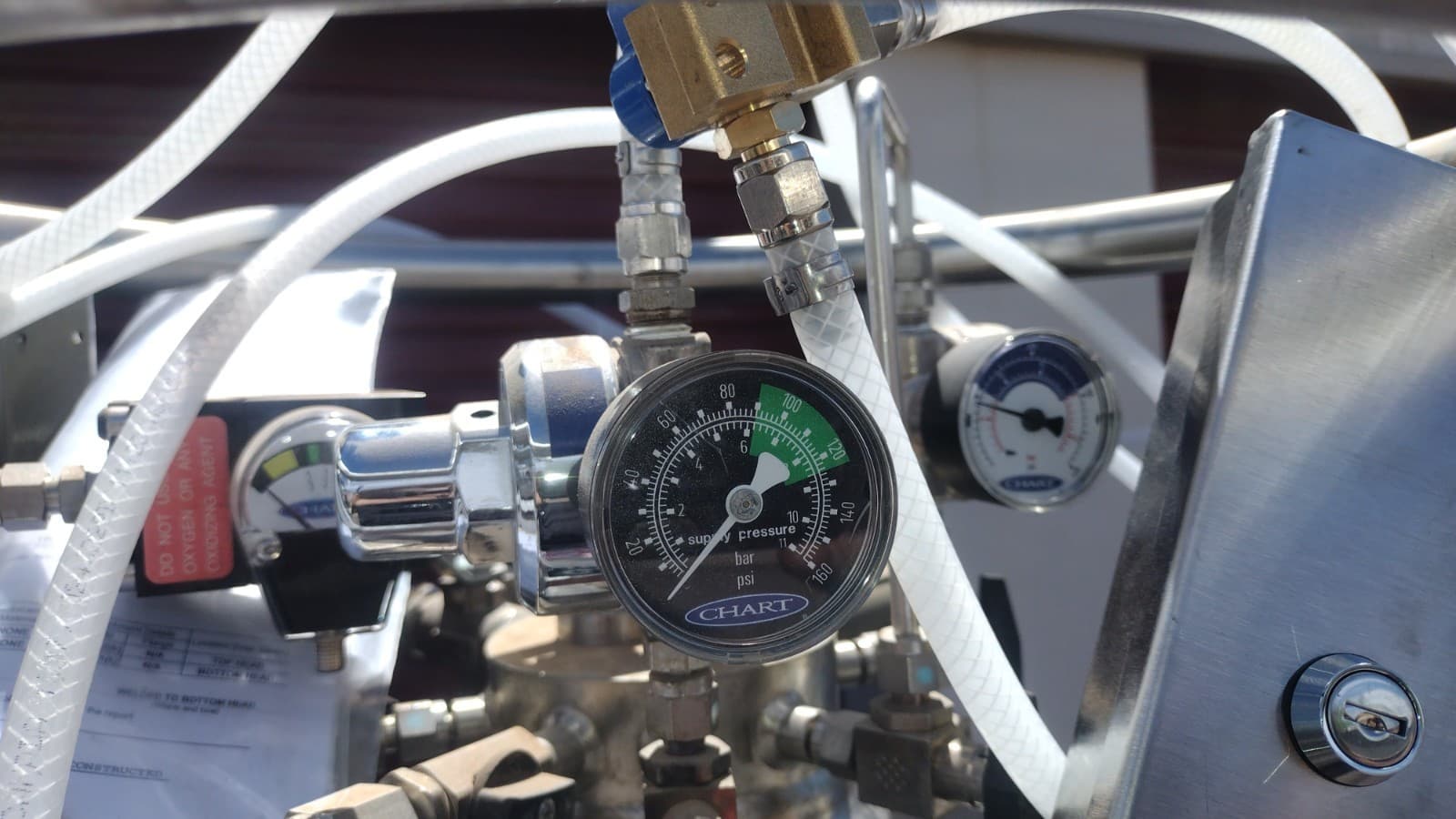 Carbo-Mizer 450 Bulk Co2 Liquid Tank Soda/Draft Beer Carbonation System 4