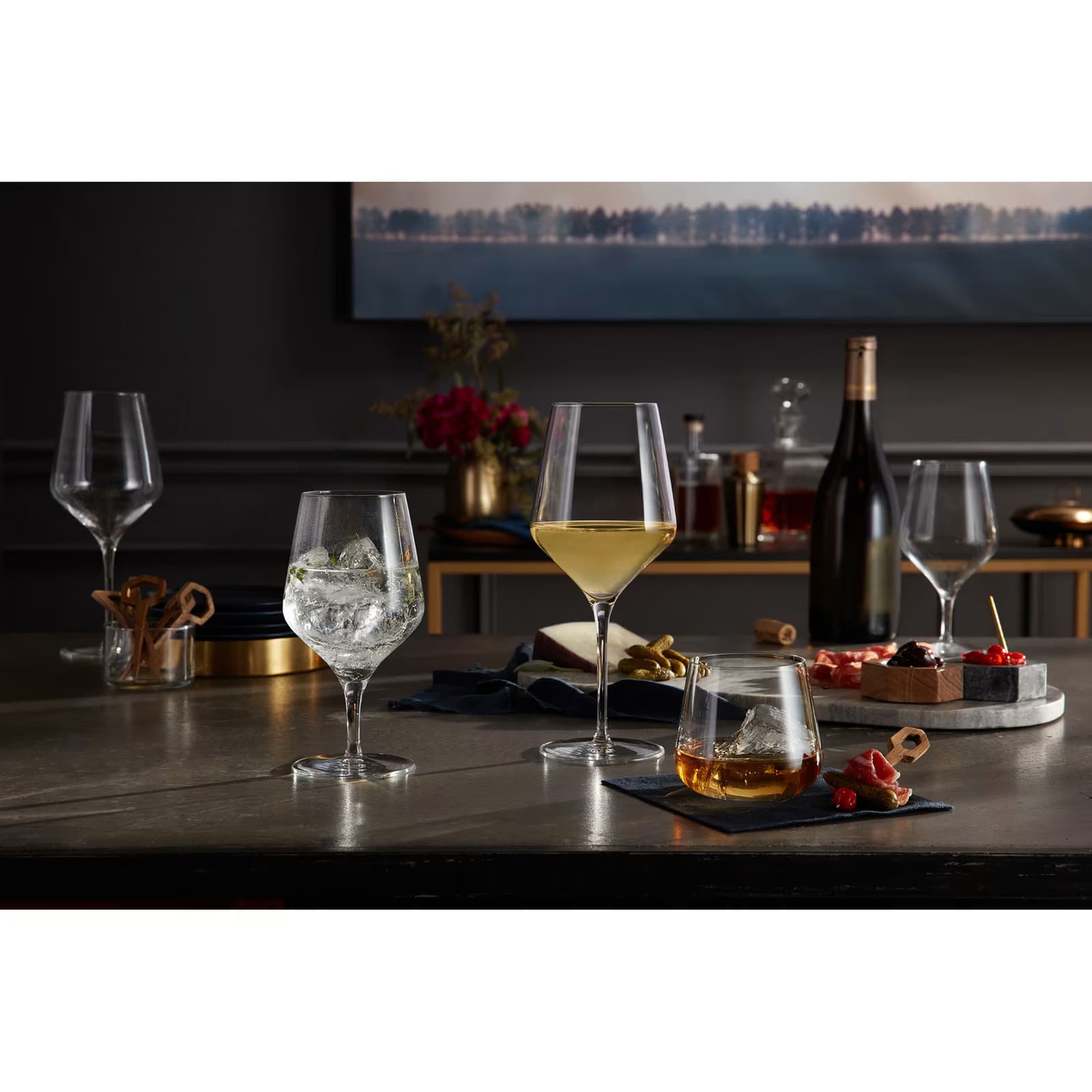 Libbey 9324 Prism 20 Ounce Wine Glass - 12 / CS 3