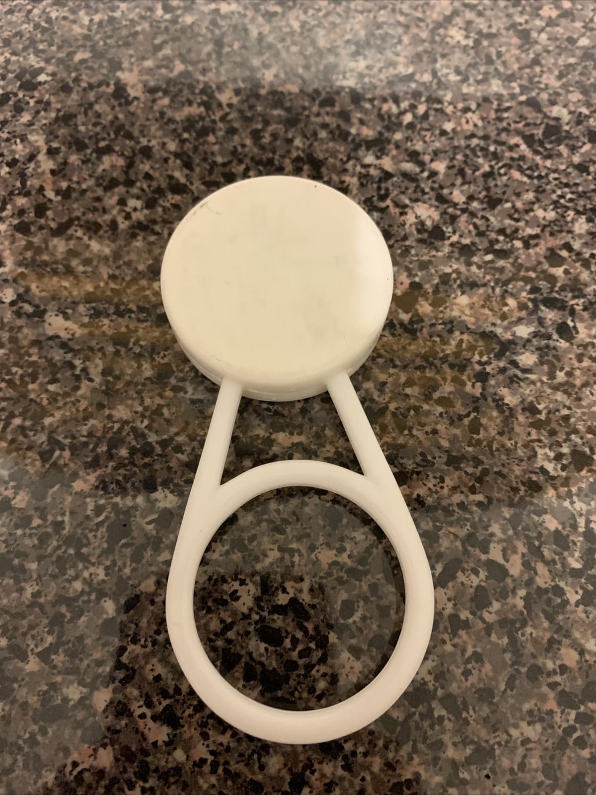 Vintage 1990 GERBER Baby Rattle EUC 4.5" 2