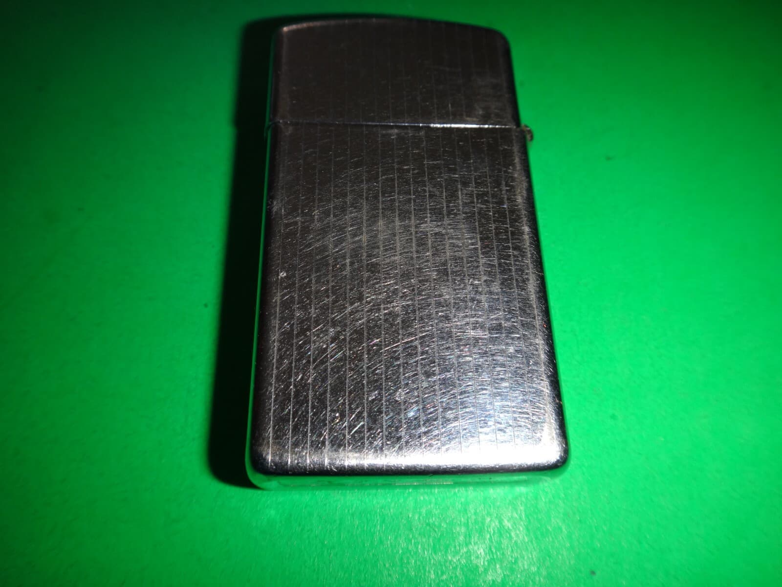 Vintage Year 1970 Zippo Slim Lighter with Flag of SOUTH KOREA Decal Sticker 5