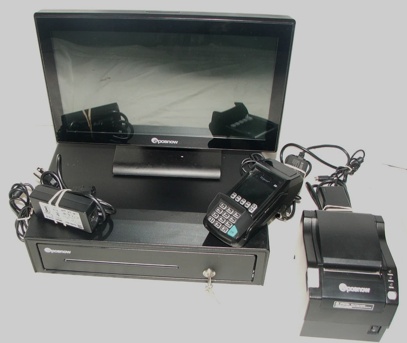 Epos NOW Complete POS SYSTEM: Monitor / Card Terminal / Printer & Cash Drawer 2
