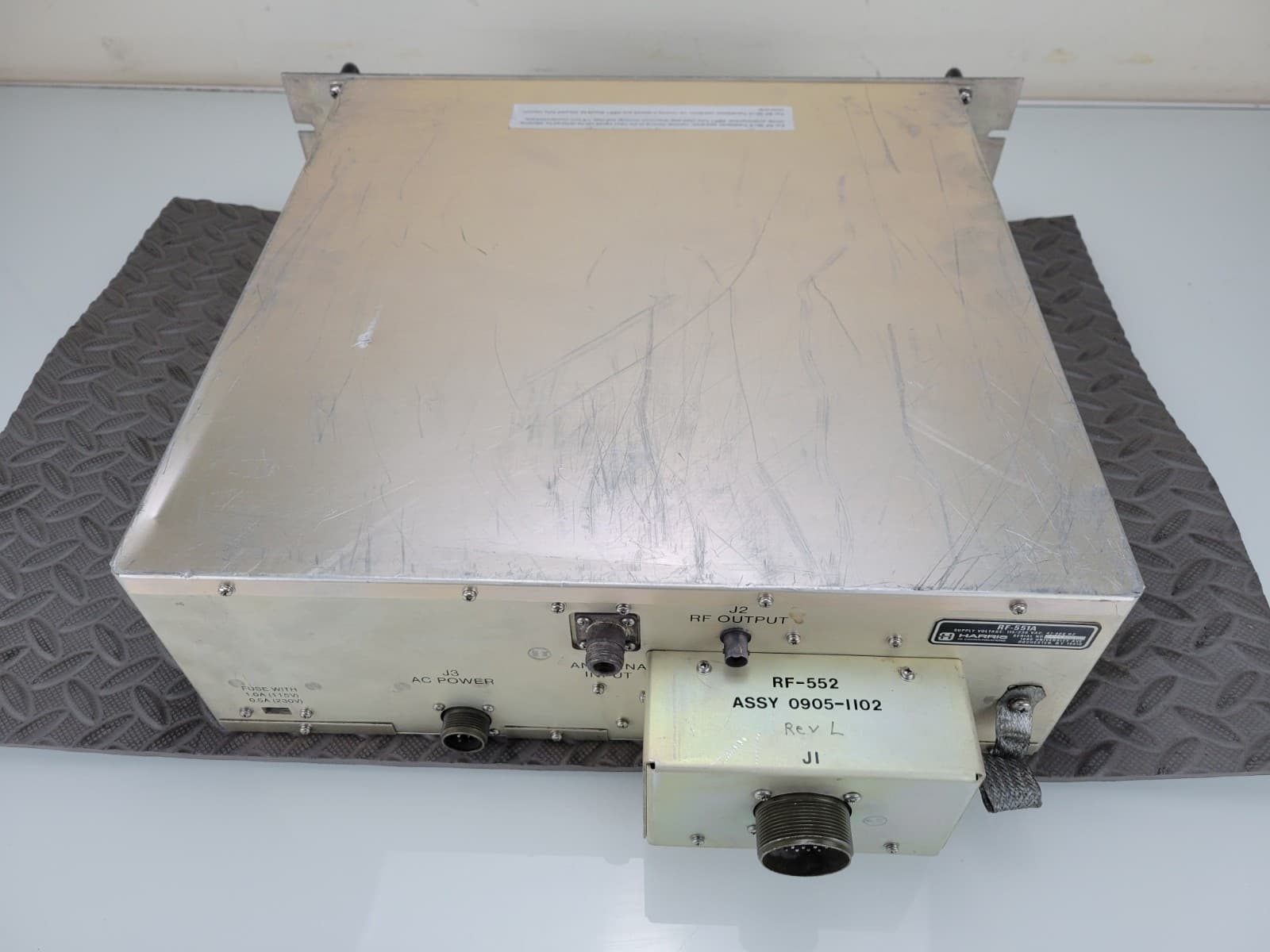 HARRIS RF 551A PRESELECTOR/POSTSELECTOR FOR RF 590 AND OTHERS 6