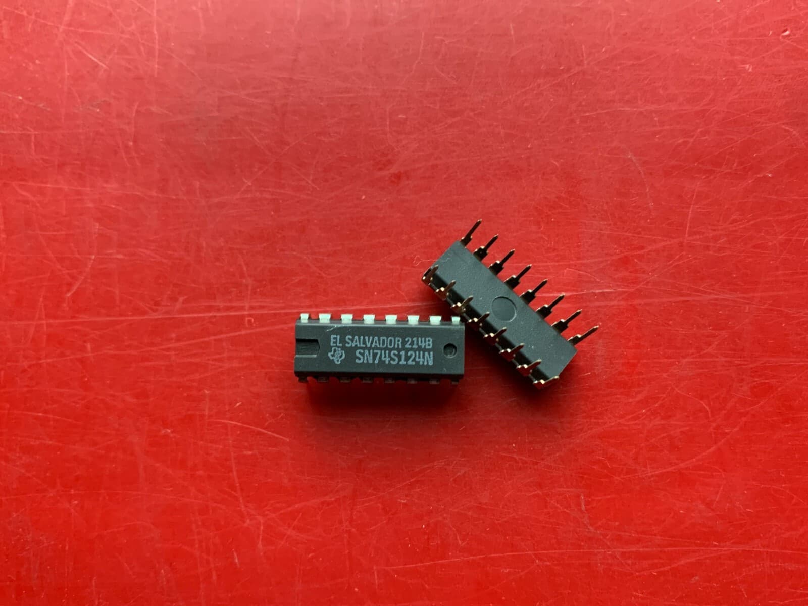 10x SN74S124N TEXAS INSTRUMENTS IC OSC DUAL VCO 60MHZ 16-DIP 3