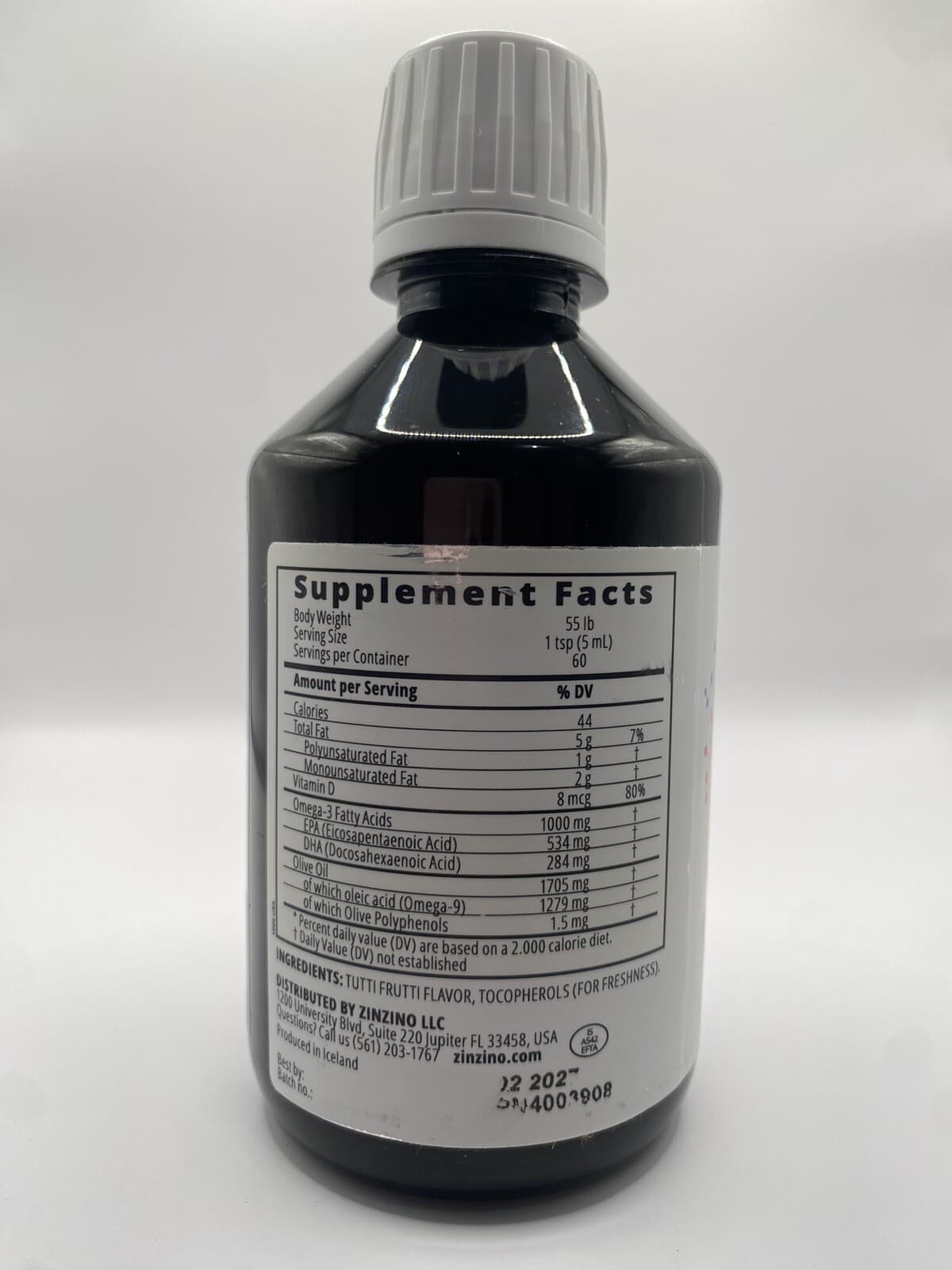 Zinzino - Balance Oil+ Tutti Frutti- 300 ml Exp 2/2027 (Ships from the US!) 3