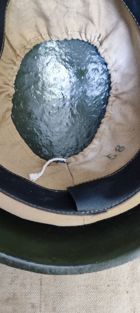 Helmet SSH 39 WWII 1939 WW2 Size 2 relic  Soviet Army RKKA  5 6