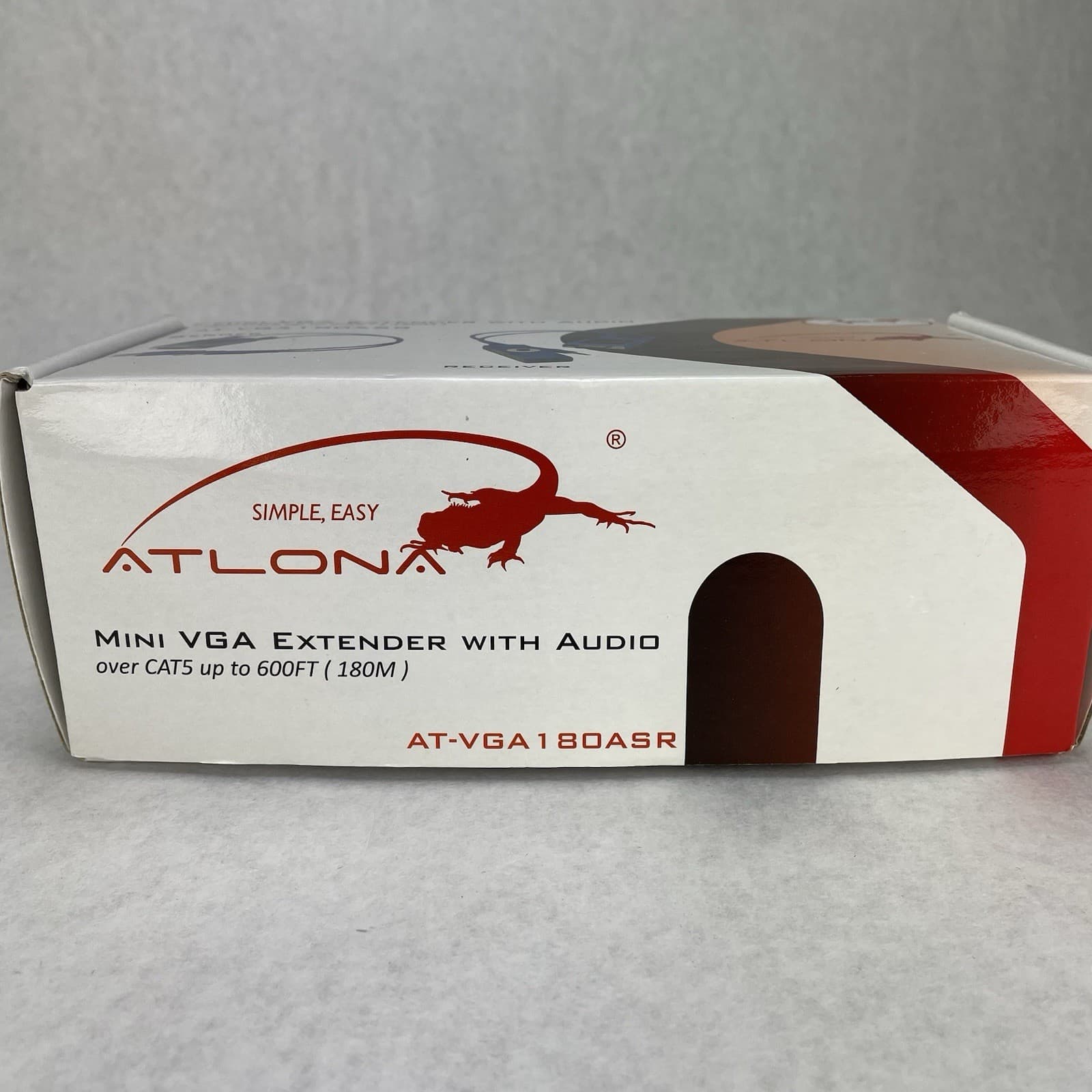 Atlona AT-VGA180ASR VGA Extender with Audio over Cat5 up to 600ft 2