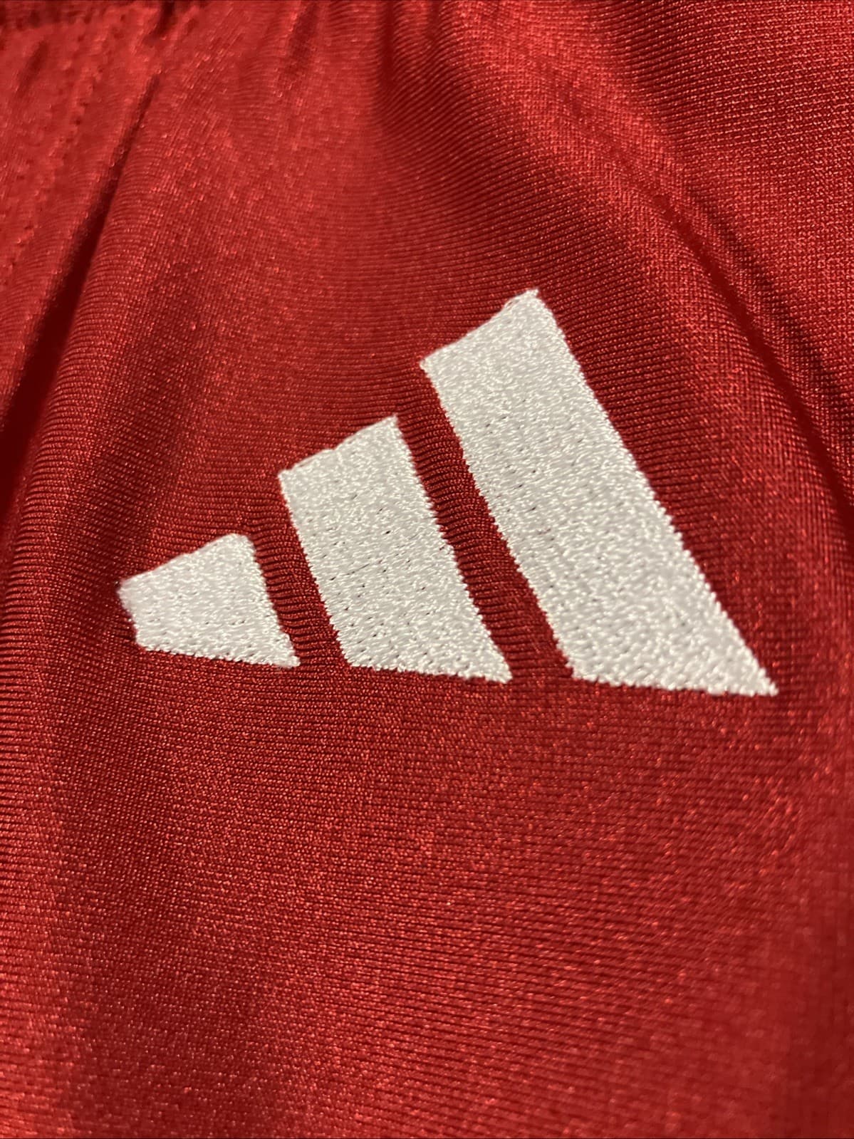 Adidas Press Coverage Football Pants Red Kids Youth Sz Medium- No Pads Included 2