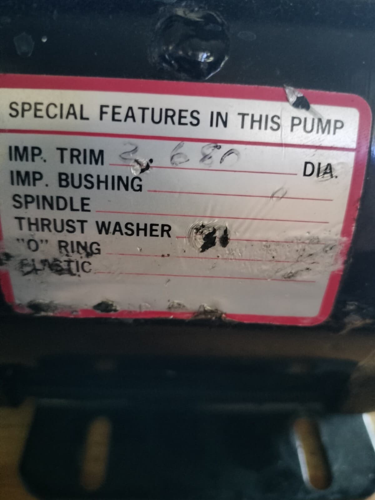 MARCH MFG. TE-5.5S-MD SEAL-LESS CENTRIFUGAL MAGNETIC DRIVE PUMP 1/3HP 2