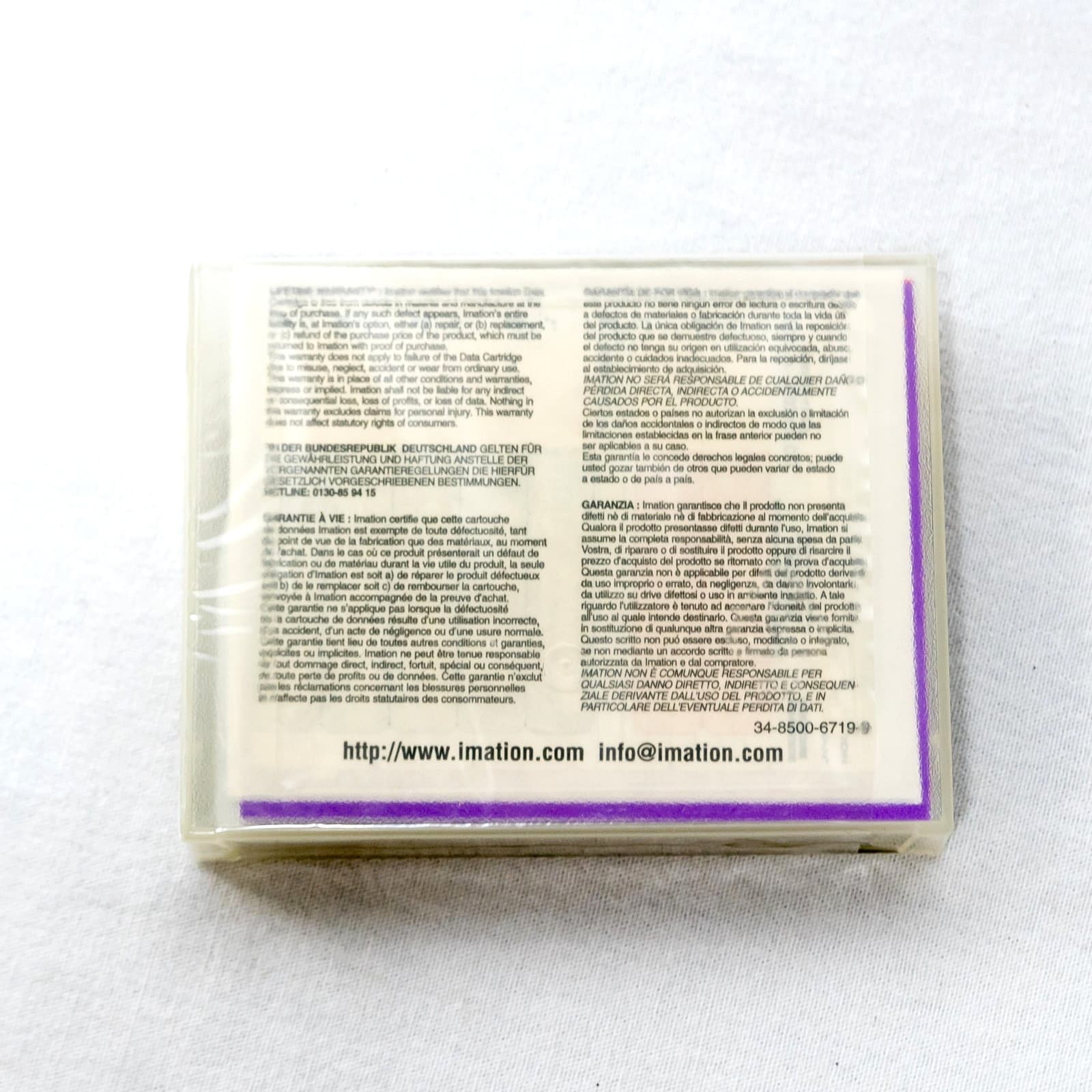 ⭐ NEW Imation Travan-3 3.2 GB Data Cartridge TR-3 Compatible - NOS -Sealed ⭐ 2