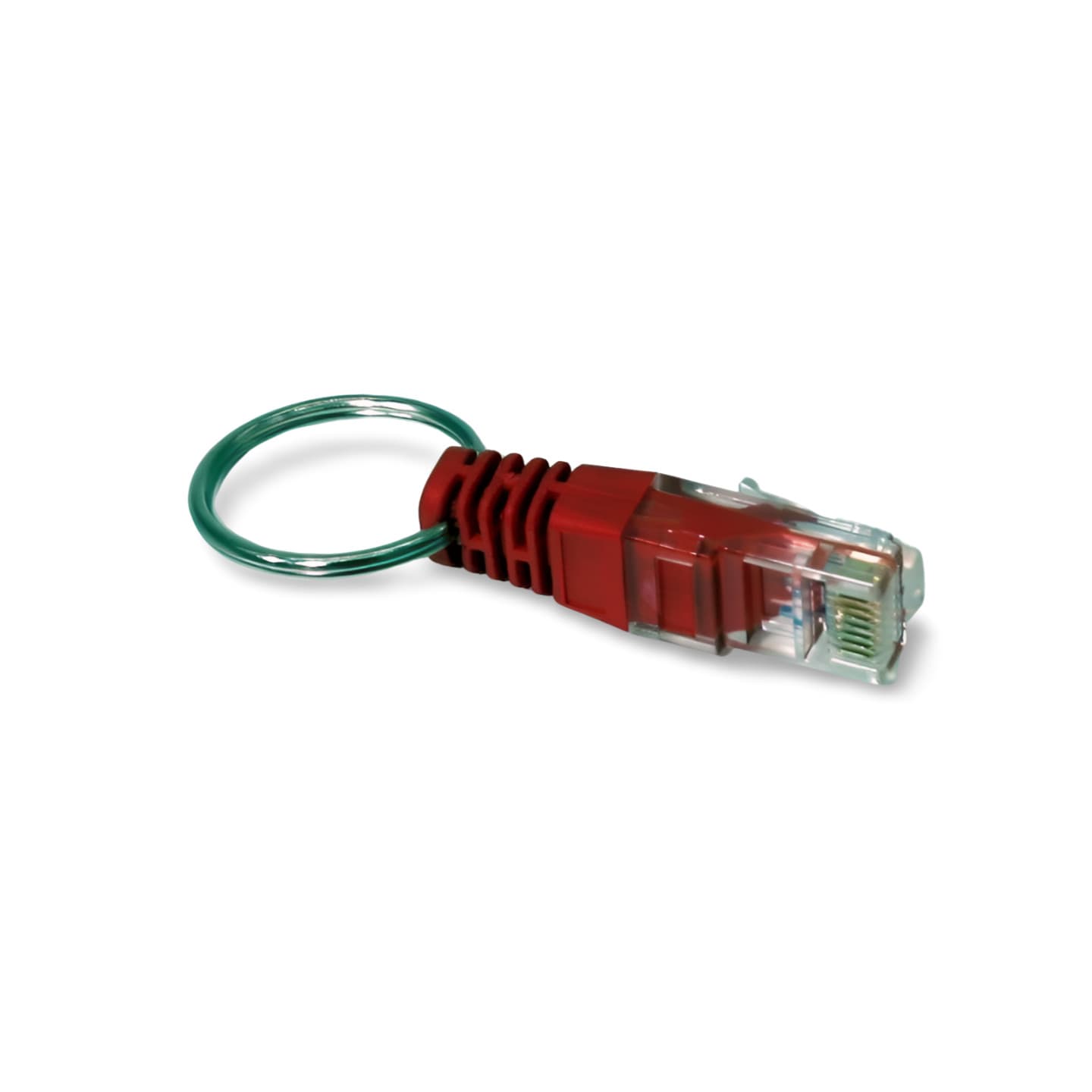 1in Loopback Adapter Tester Plug RJ45 Network GigaBit 100MB Ethernet - Red