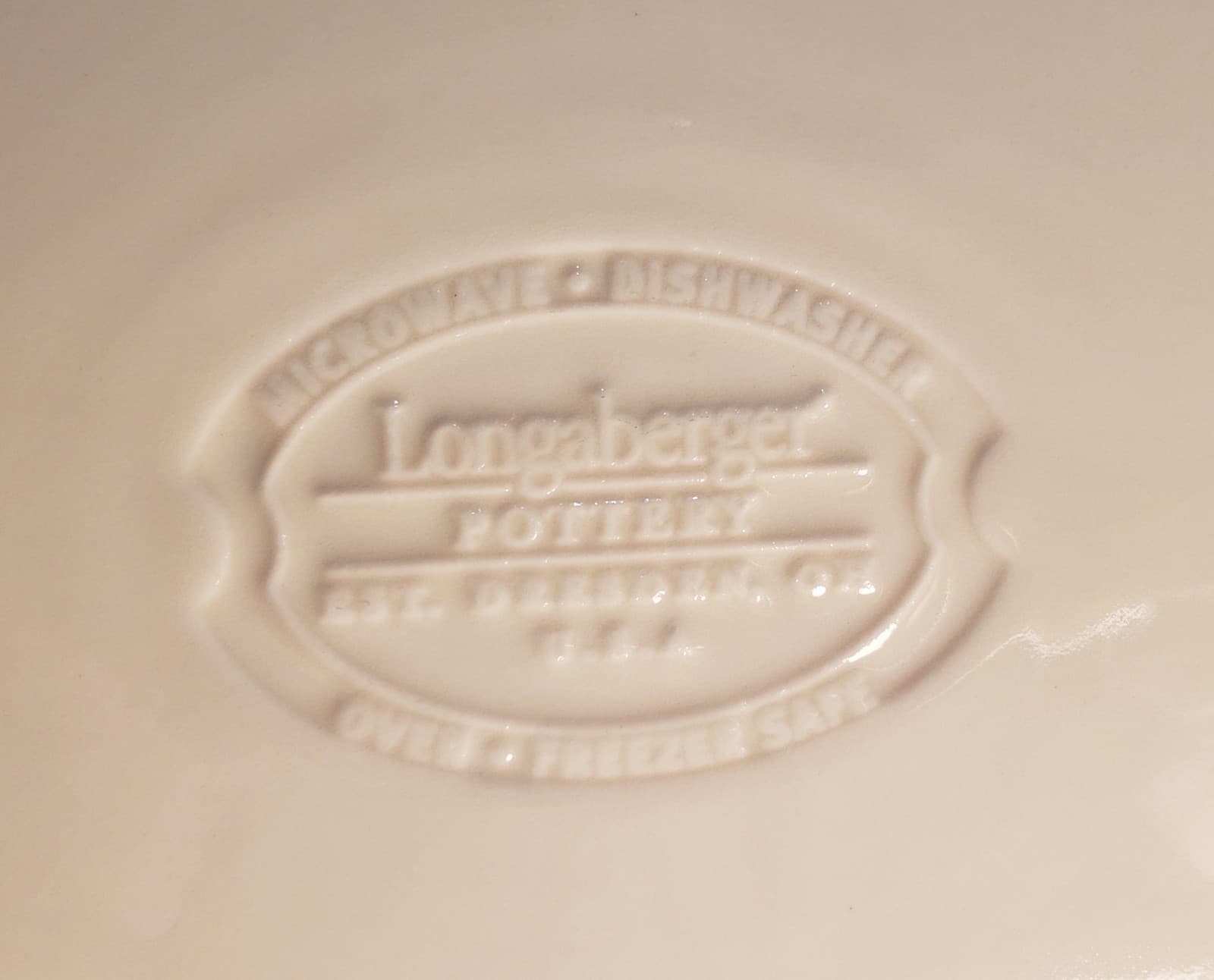 Longaberger Pottery American Craft Paprika 2qt Oval Covered Casserole Dish  4