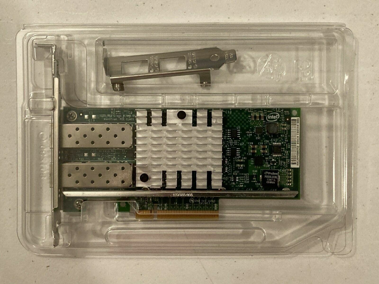 Dell INTEL X520-DA2 Server Adapter 10 Gbps Dual Port E10G42BTDA both brackets 2