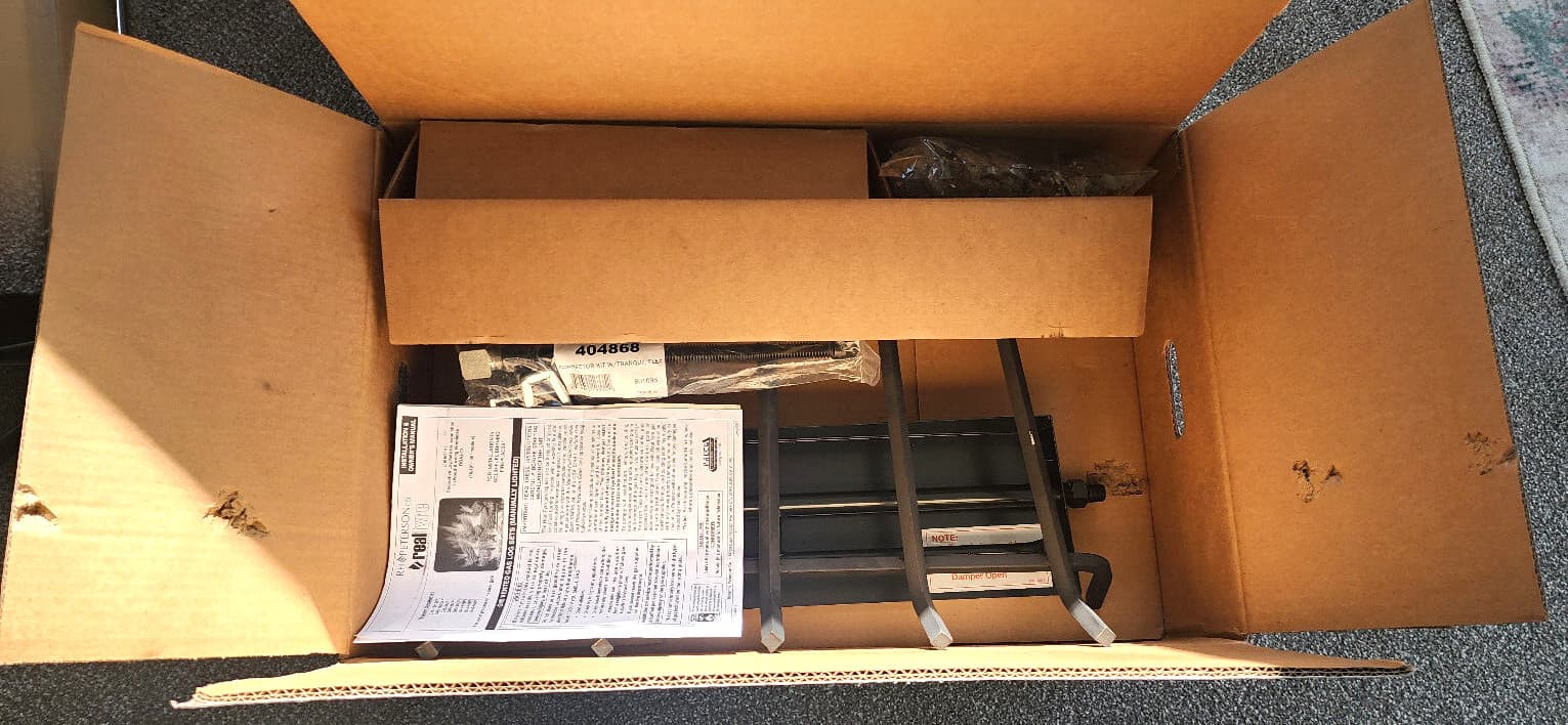 😃  Peterson Real Fyre 24" G45 Triple Burner System (NG) Natural Gas 2