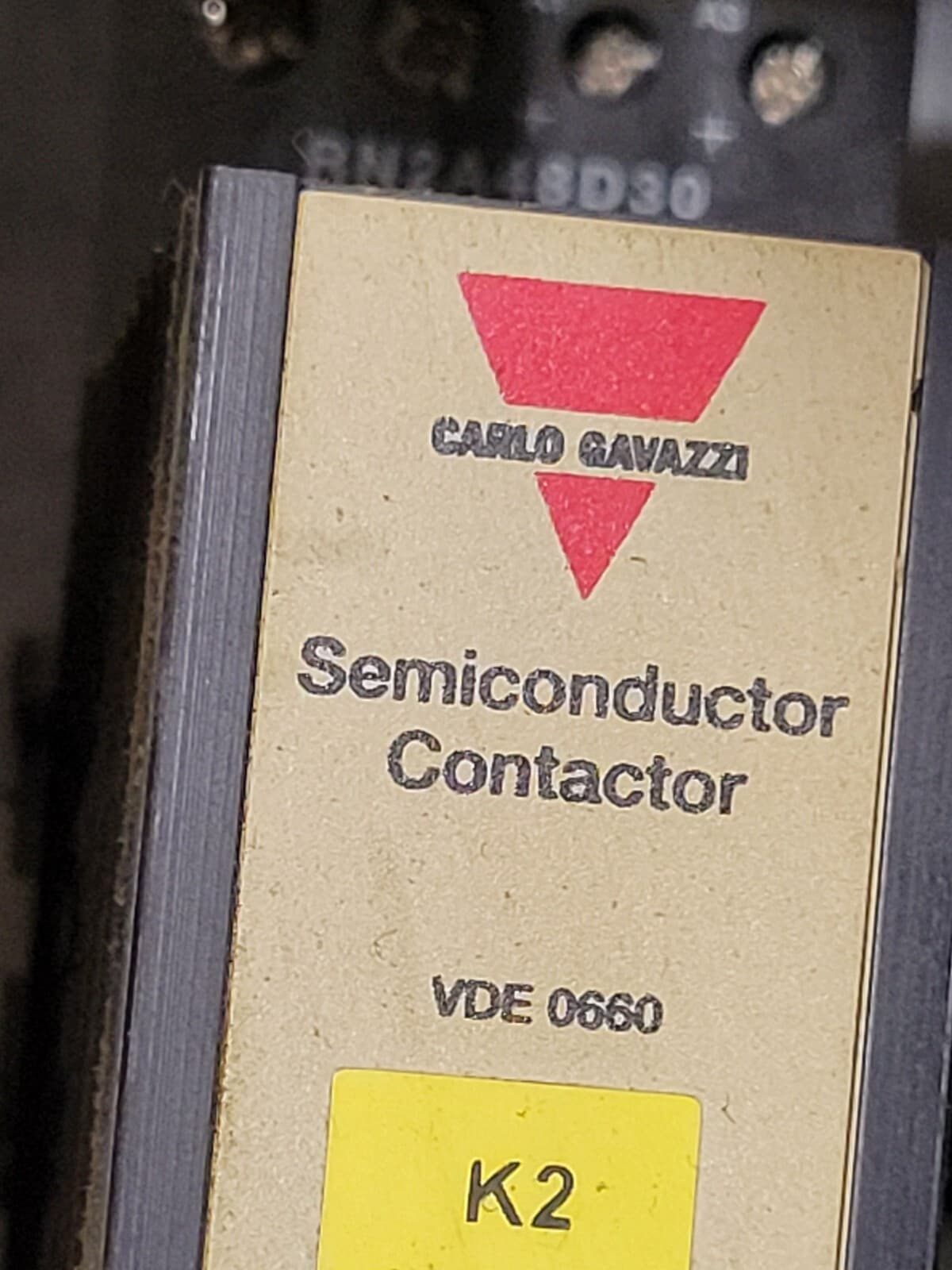 Carlo Gavazzi VDE 0660 Semiconductor Contactor Vitronics SelectX