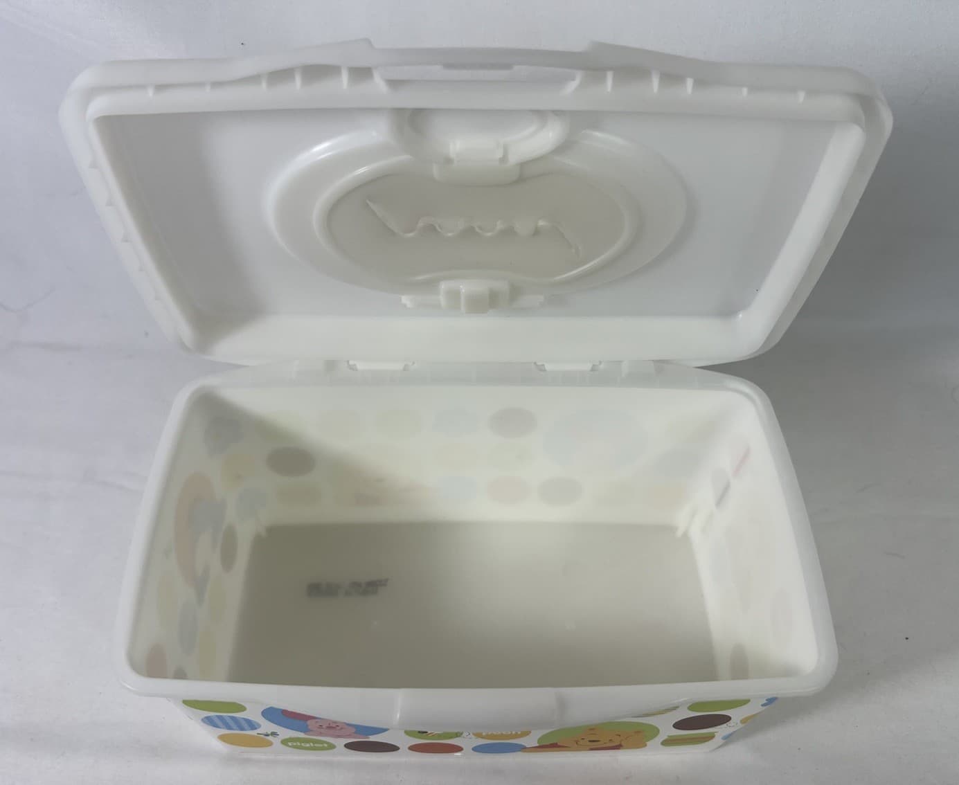 Huggies EMPTY POP-UP WIPES CONTAINER “Winnie The Pooh” Polka Dot Piglet Tigger. 4