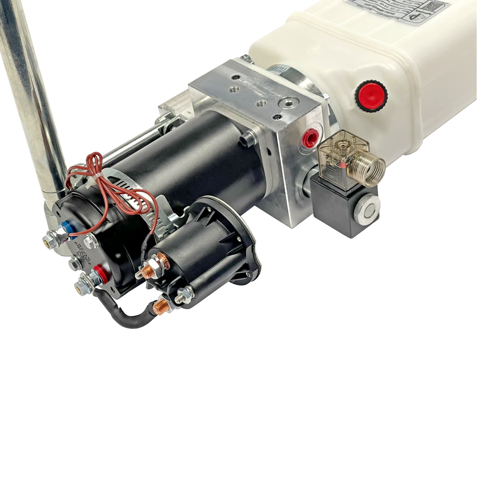 Hydraulic Power Unit for Wheelchair Lift 12V DC Single Acting 1.5 Quarts Tank 5