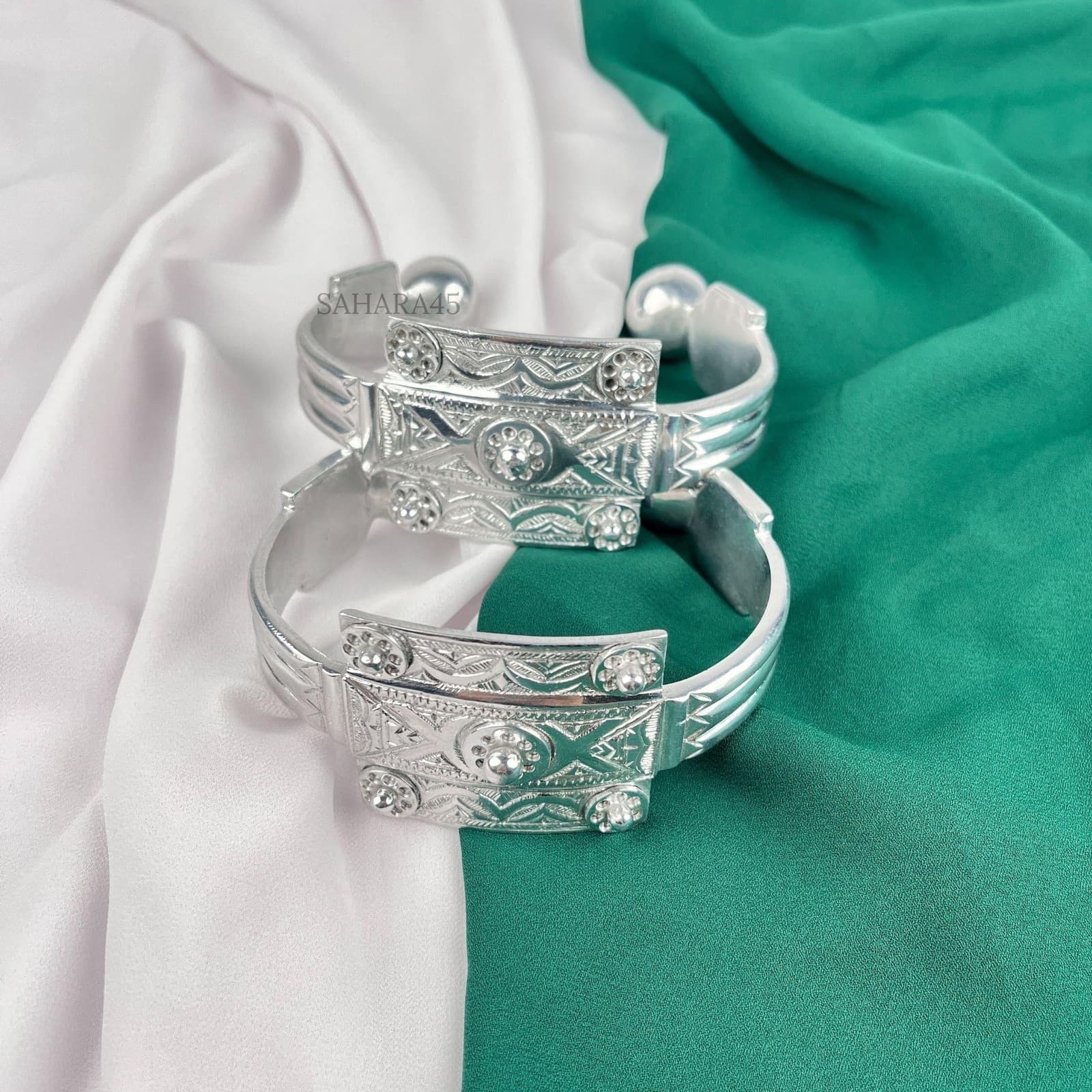 Tuareg Aluminum Anklet with Knobs Tuareg Anklet African Anklet Khalkhal Sharawi 2