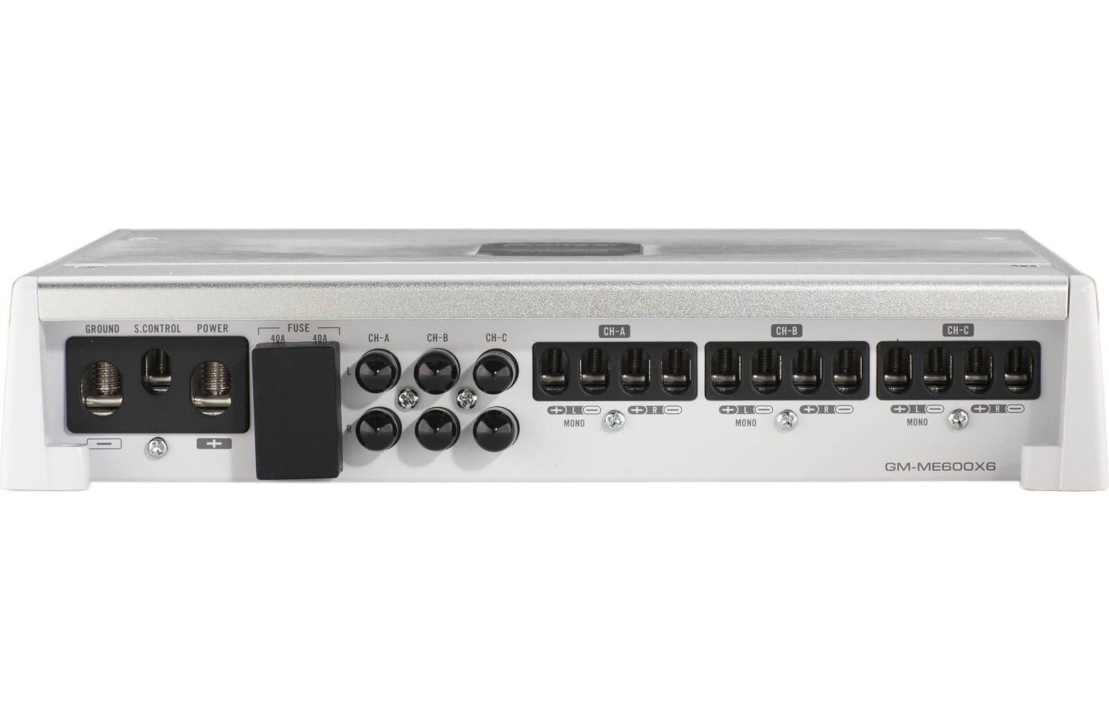 Pioneer GM-ME600X6 Class D 6-channel Marine Amplifier 100w RMS x6 GMME600X6 5