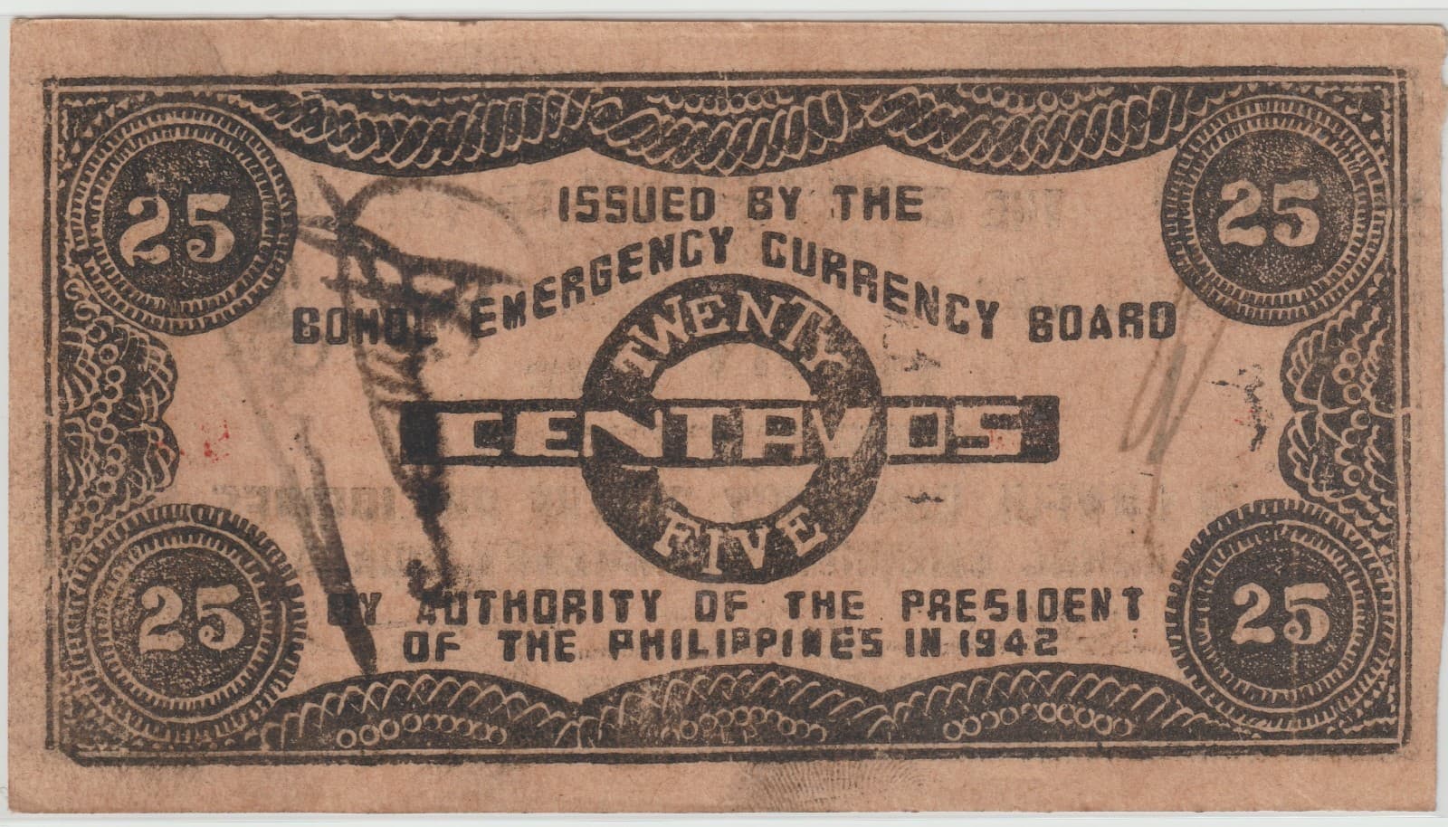 WWII Japan Japanese Occupation Invasion 1942 GUERRILLA War Collection Money D21 2