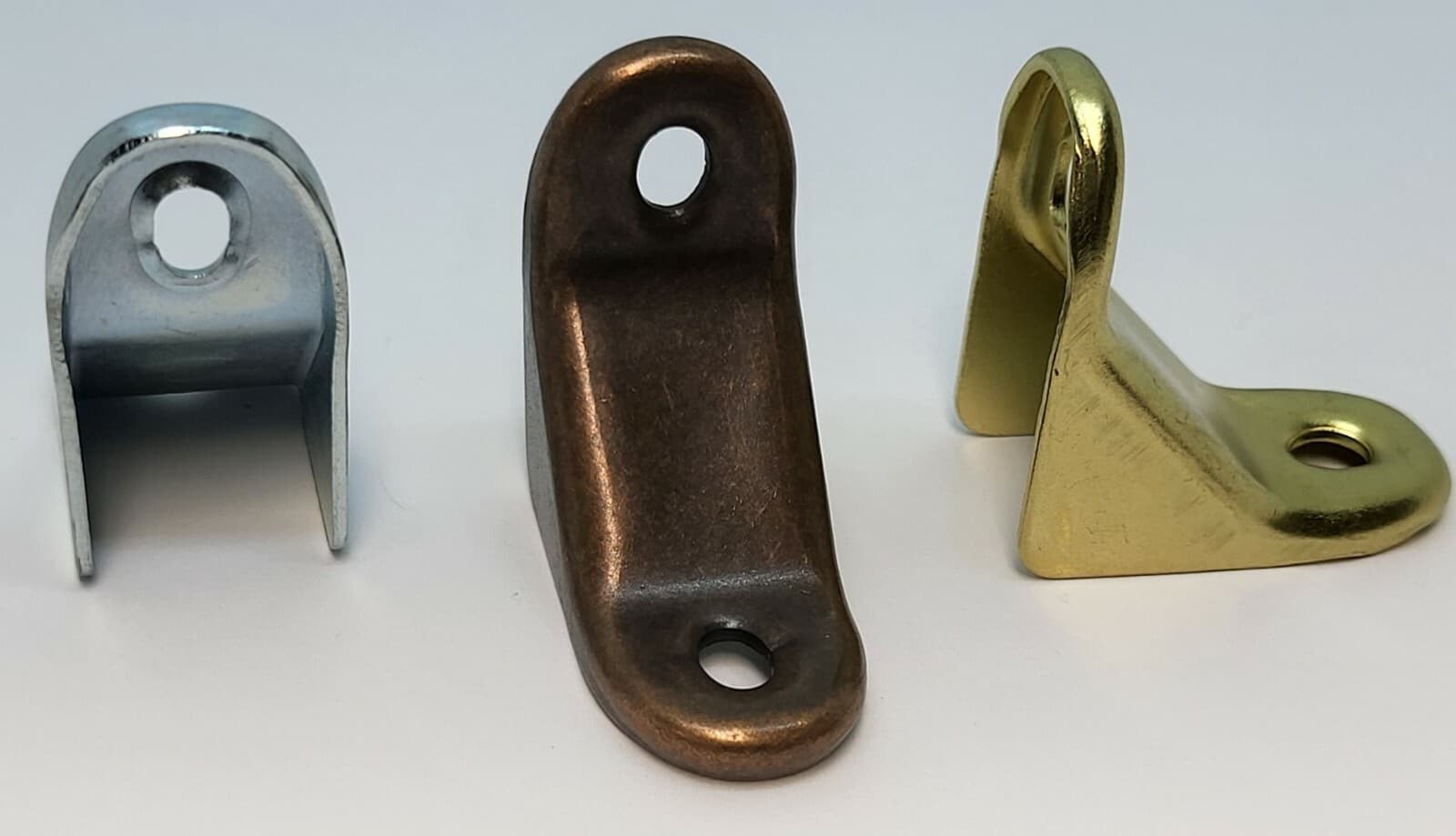 Straight 1x1 22 Gauge Steel Corner Brackets Antique Bronze Finish shelf chair 3
