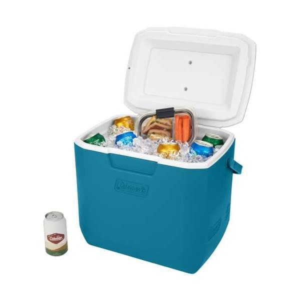 Coleman 2160830 Personal Cooler, 30 Qt, Plastic, Blue/White 3