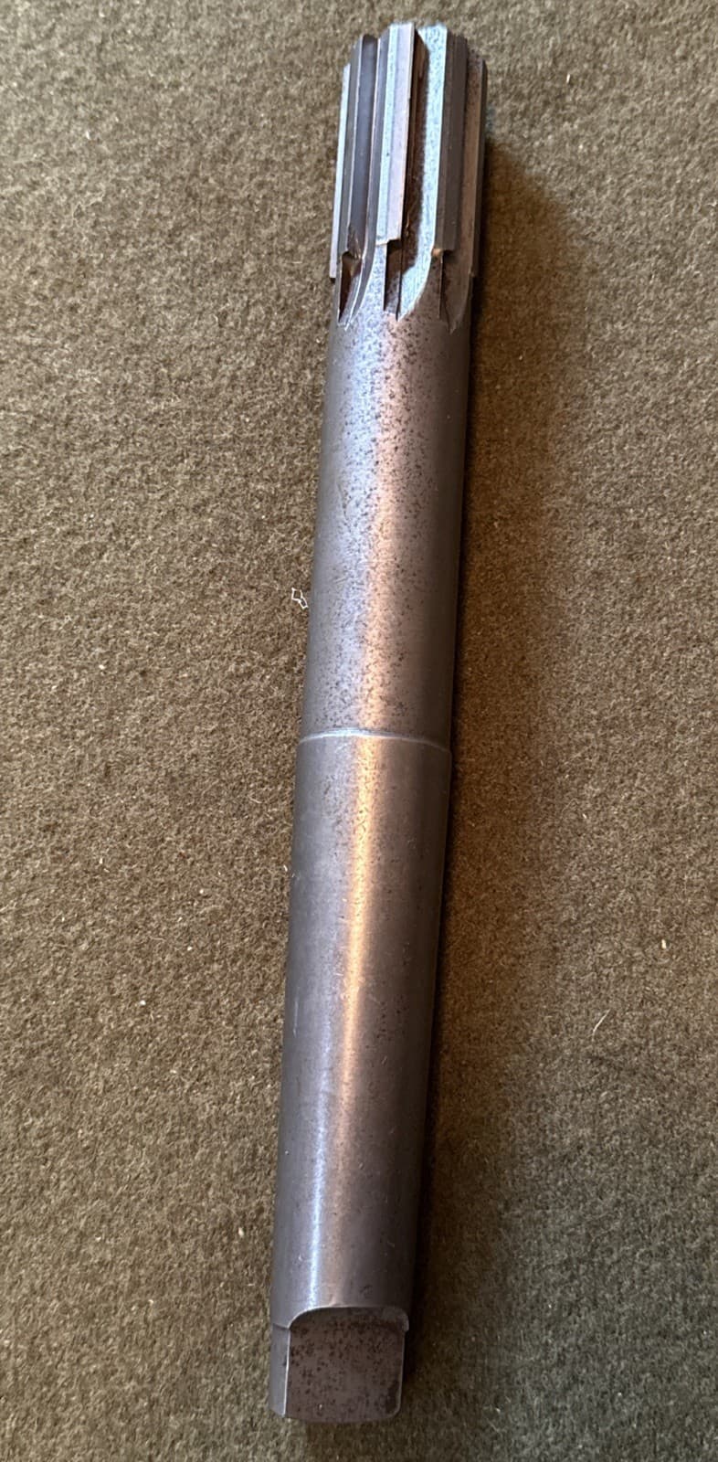 .1260” Reamer  1 1/4" Carbide Tipped Morse Taper #4 Oversized Reamer 4MT