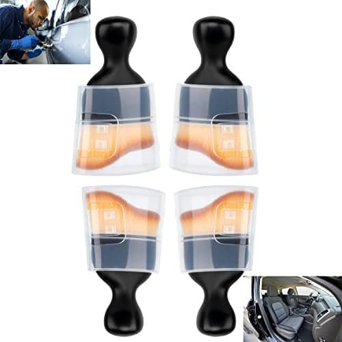  4 Pack Car Interior Cleaning Soft Brushes， Car Interior Beauty Brush，Car  2