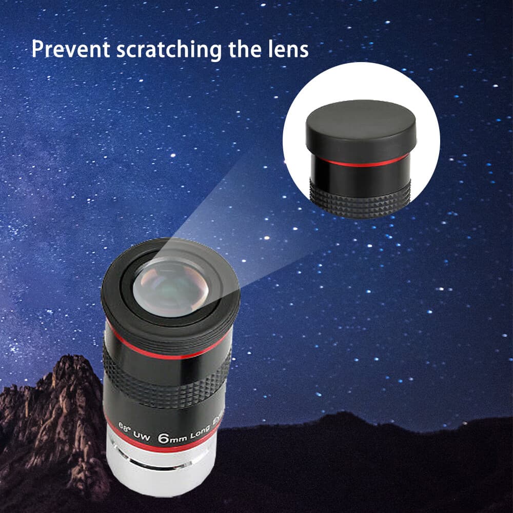 SVBONY 1.25"  6/9/15/20mm Telescope Eyepiece 68° Ultra Wide Angle Kit for vision 6