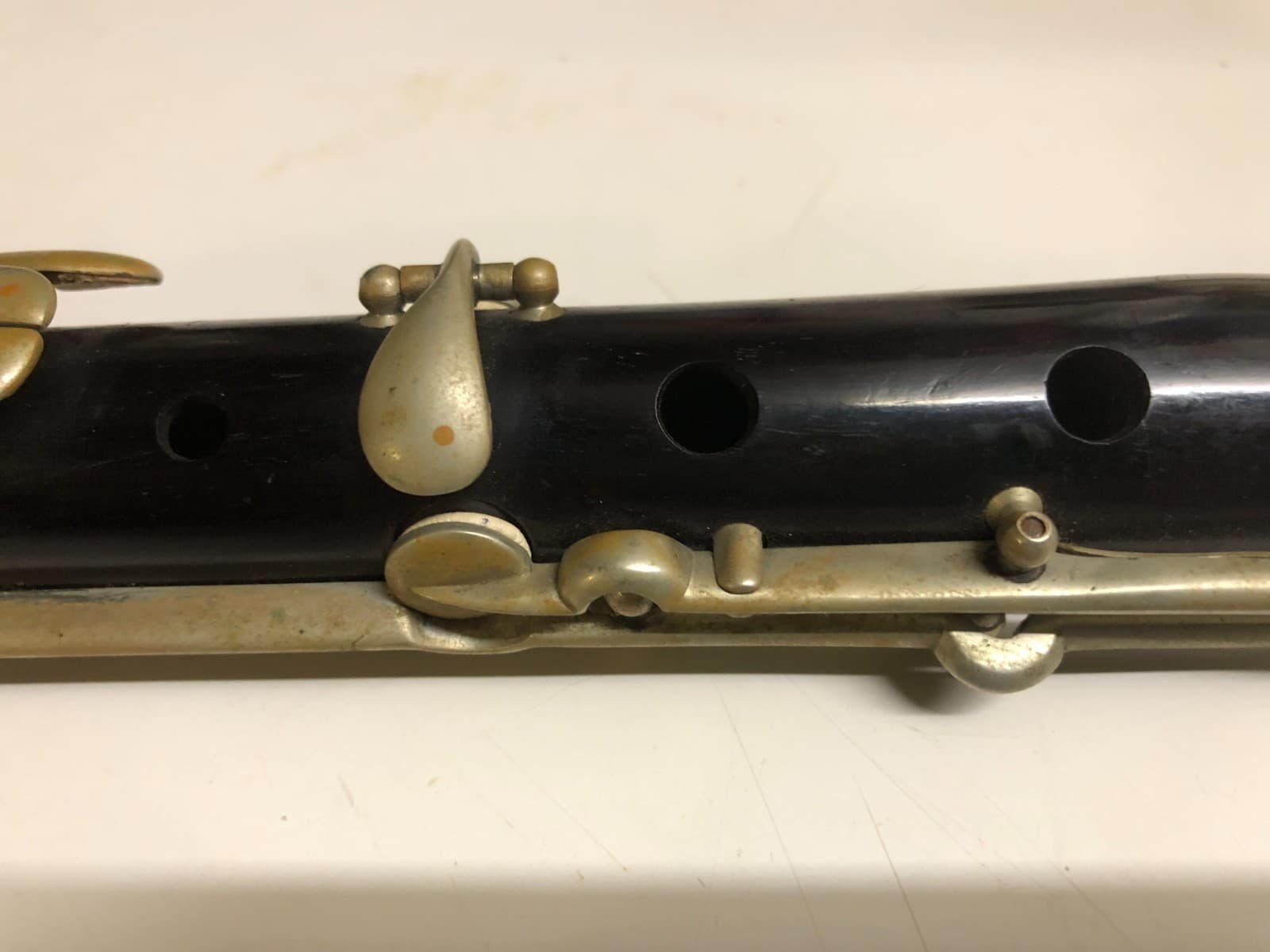 12 Key Antique Wooden Flute 6