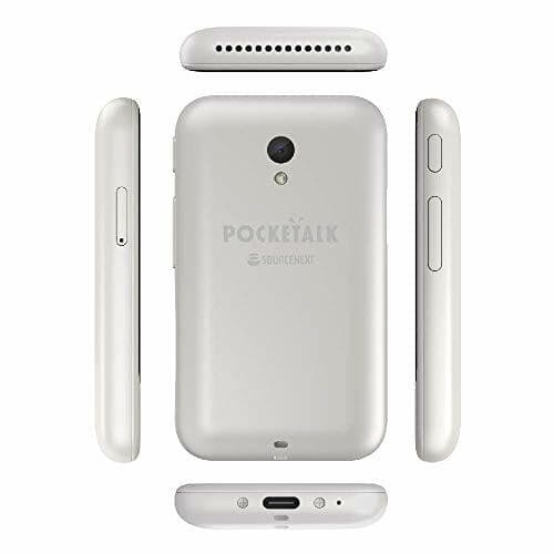 POCKETALK S Translator Global Communication eSIM (2years) 74 languages White 2