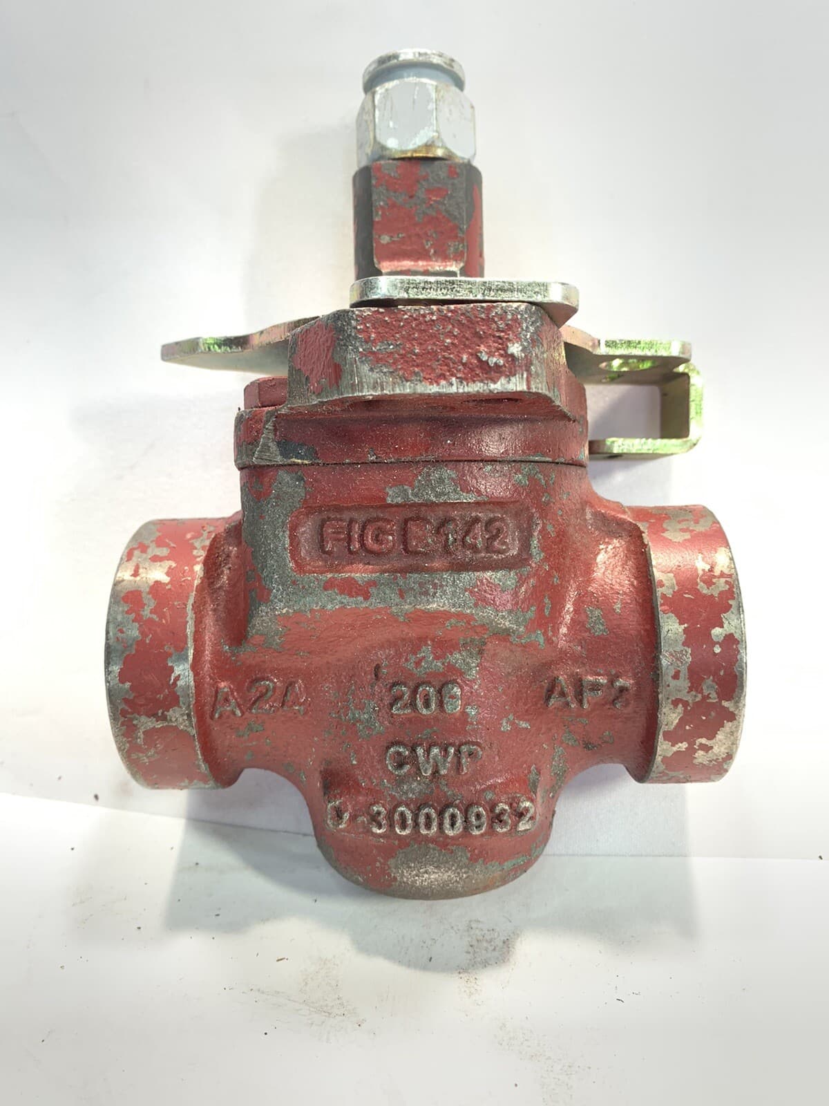 Flowserve 1" FNPT Super Nordstrom Two-Bolt Cover Plug Valve 200 CWP FIGB142 2