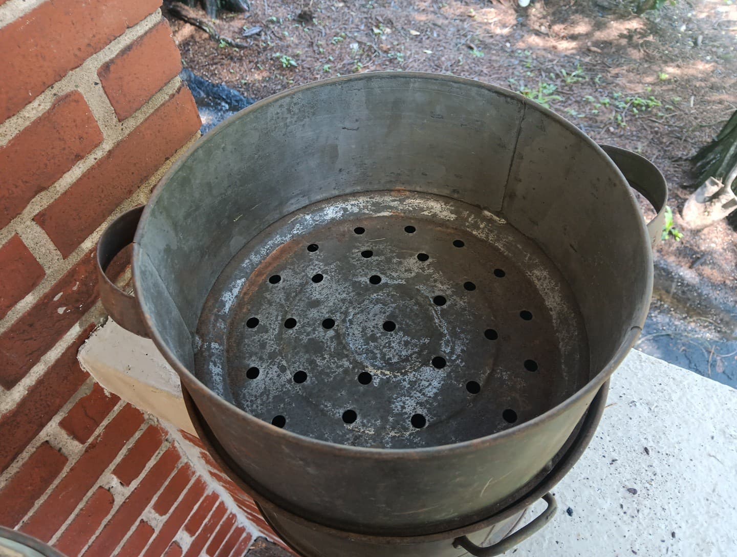 VINTAGE HILL'S CHAMPION STEAM COOKER POT SET HILL WHITNEY & CO OLD COOKWARE 3