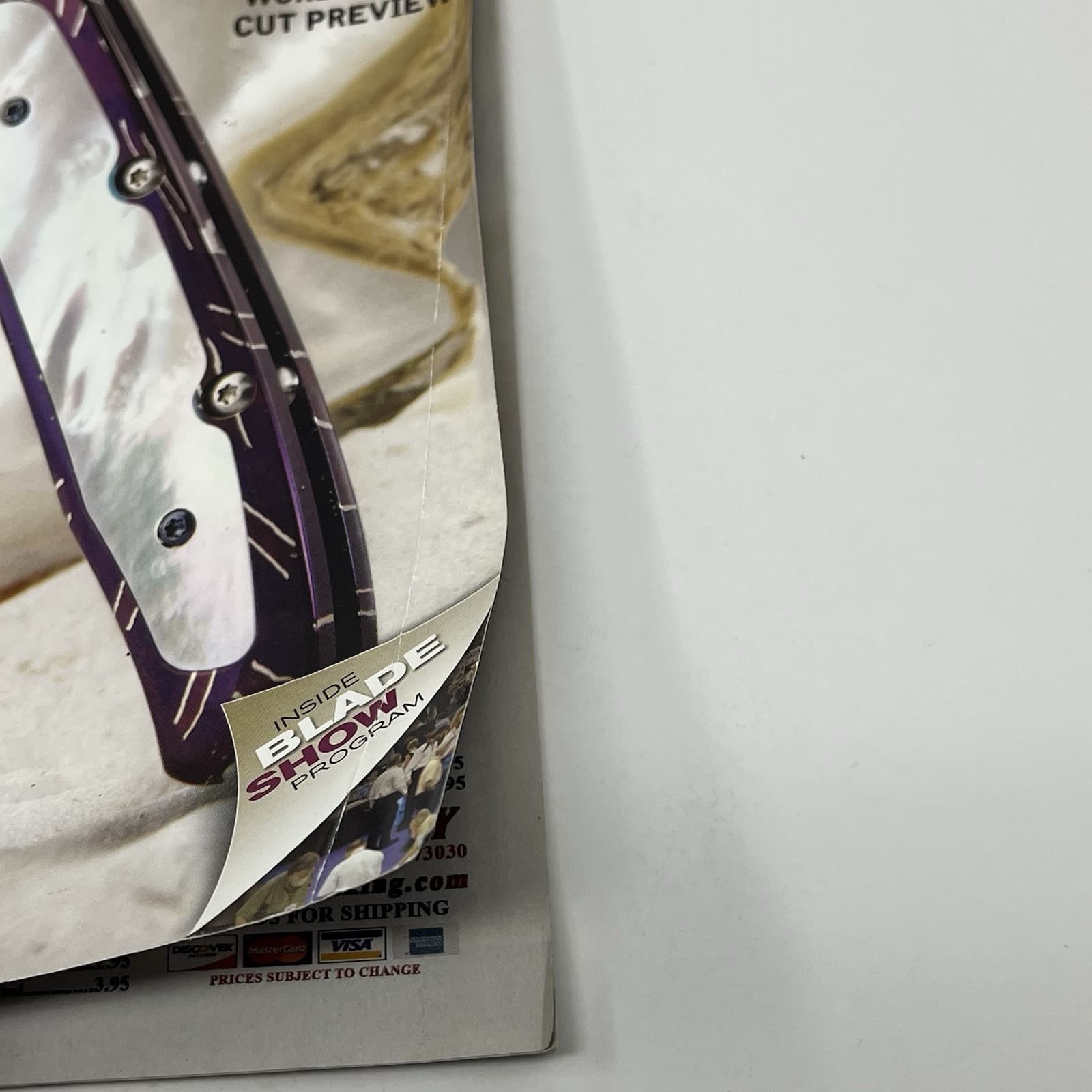 2009 Blade Knives Knife Magazine Mountain Man Joe Pantoliano John Colter 2