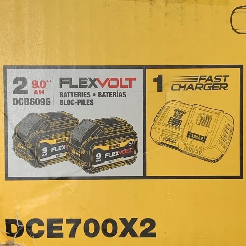 DEWALT DCE700X2 FLEXVOLT 60V MAX 60-Volt Lithium-Ion Cordless Pipe Threader Kit 4