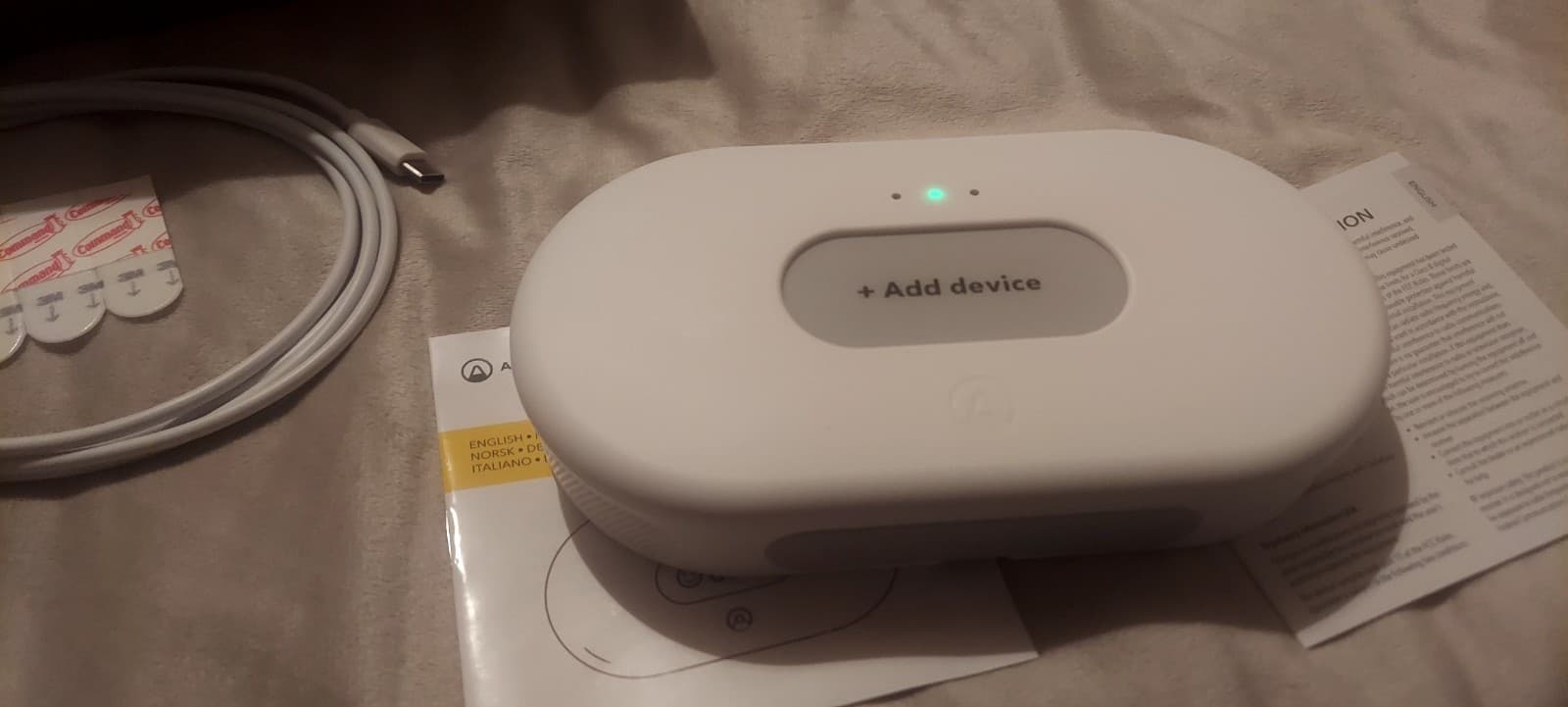 Airthings 2960 View Plus - Battery Powered Radon & Air Quality Monitor (PM, CO2, 2