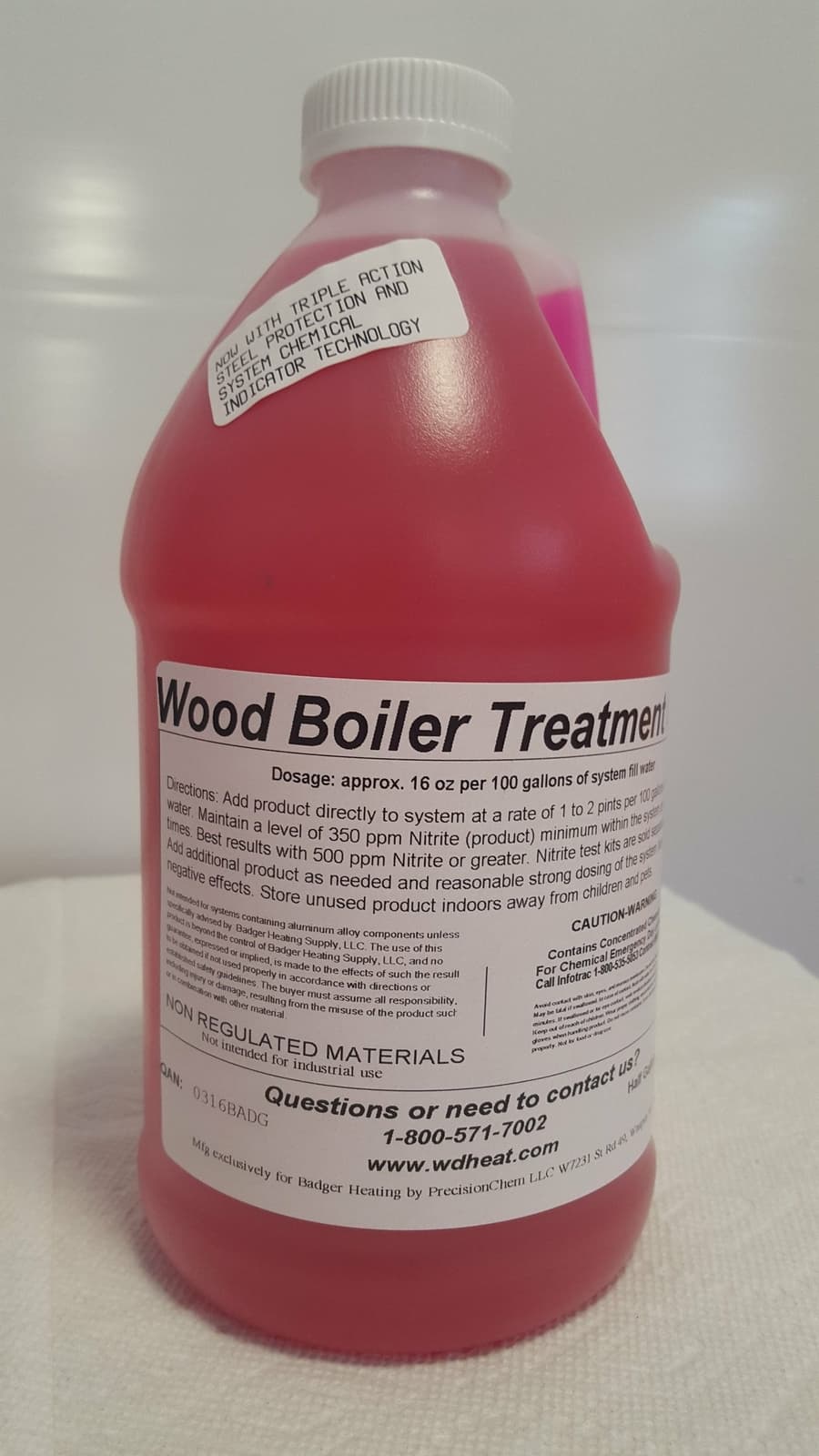 Wood Boiler Treatment 2Qt., G2 W/Chemical Detection Technology 3
