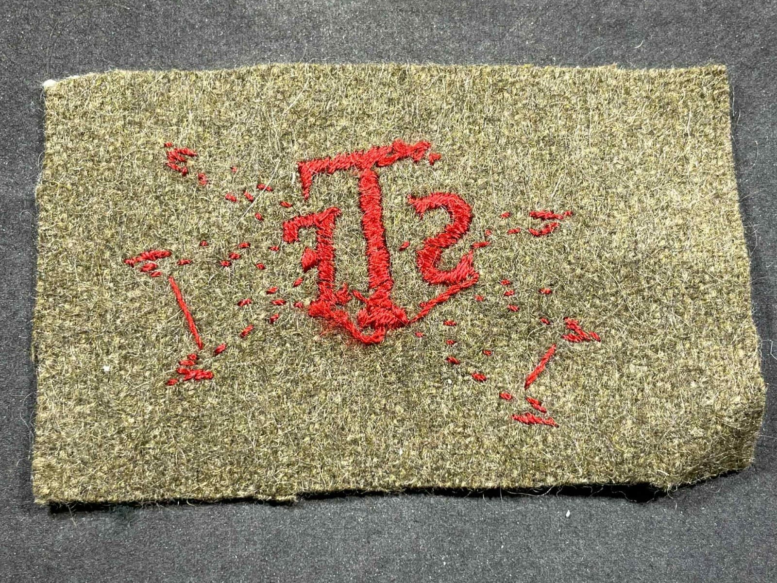 WW1 WWI Imperial France Army Military French Telegraph Specialist Uniform Patch 2