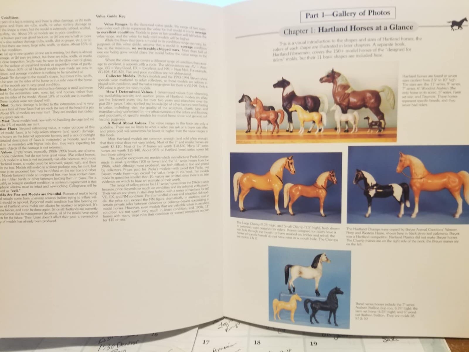 HARTLAND HORSES AND DOGS BY GAIL FITCH-PRICE GUIDE W EXTRAS #104 SIGNED 188PGS. 2