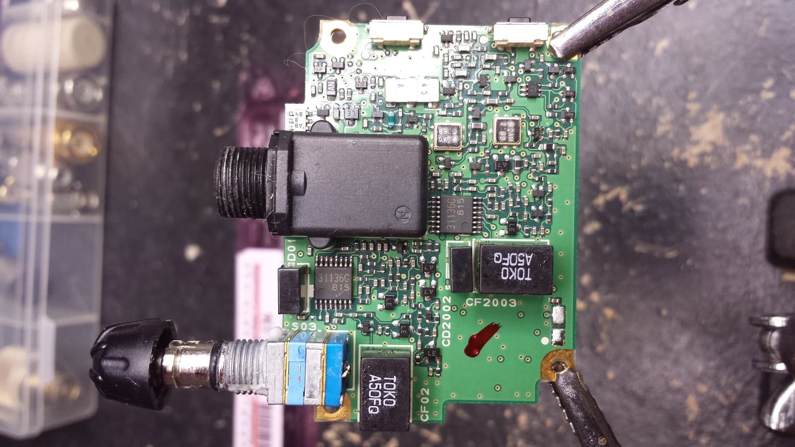 Replacement for YAESU VX-6R VX-7R Signal Crash  450F  Filter 3 PCS Bundle test 4