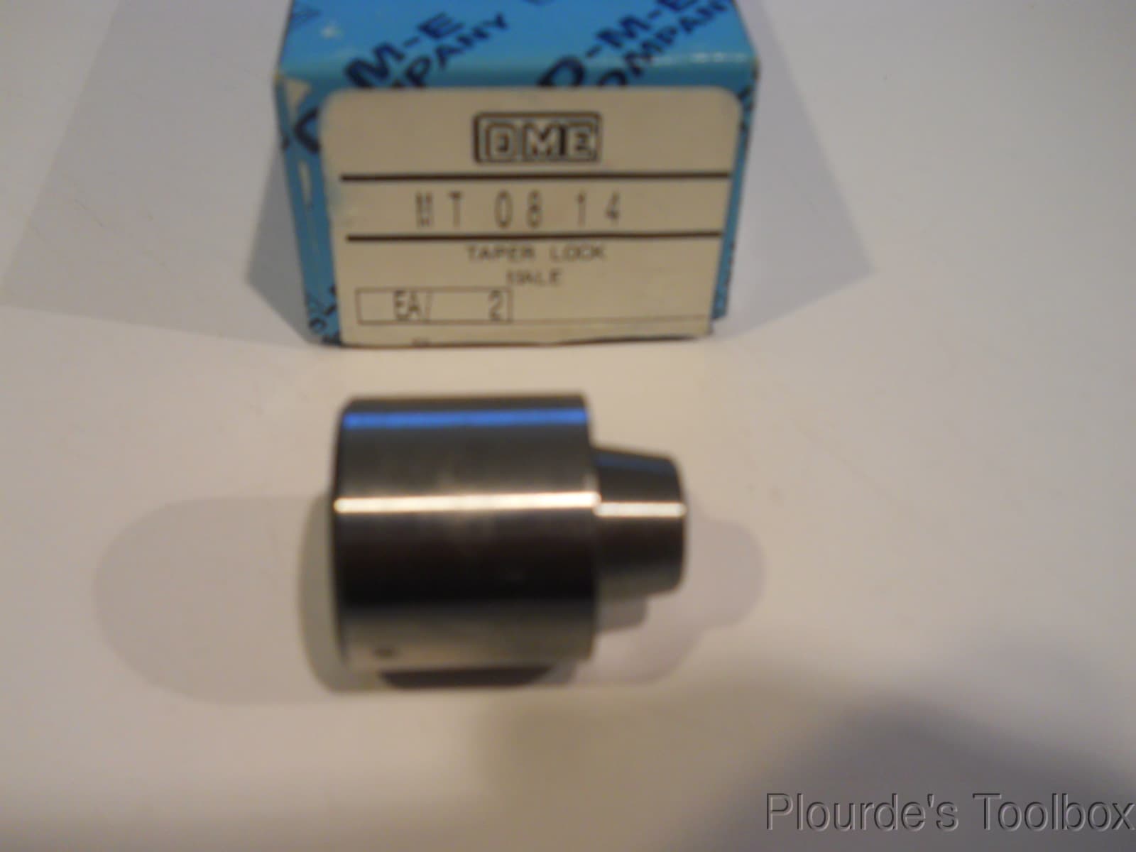 DME Male Tapered Interlocks Mold Component, 1" Round by 7/8", MT0814 3