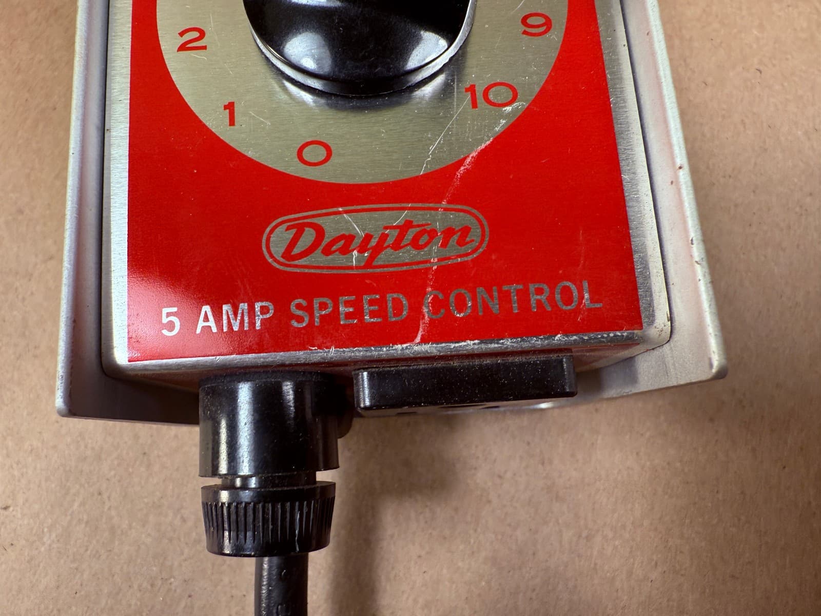 Tested - Dayton 5 amp Electronic Variable  Speed Control No.4X599 - USA 4