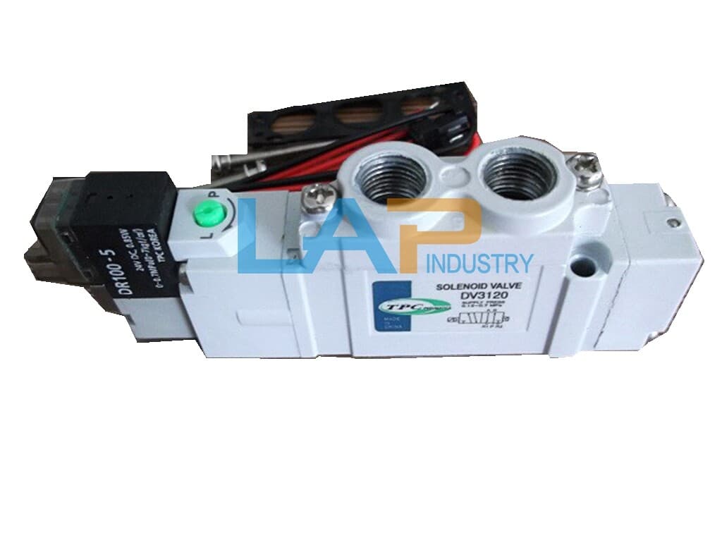 1PCS New For TPC DV3120 DV3120-5H-01 24VDC Electromagnetic Valve 2